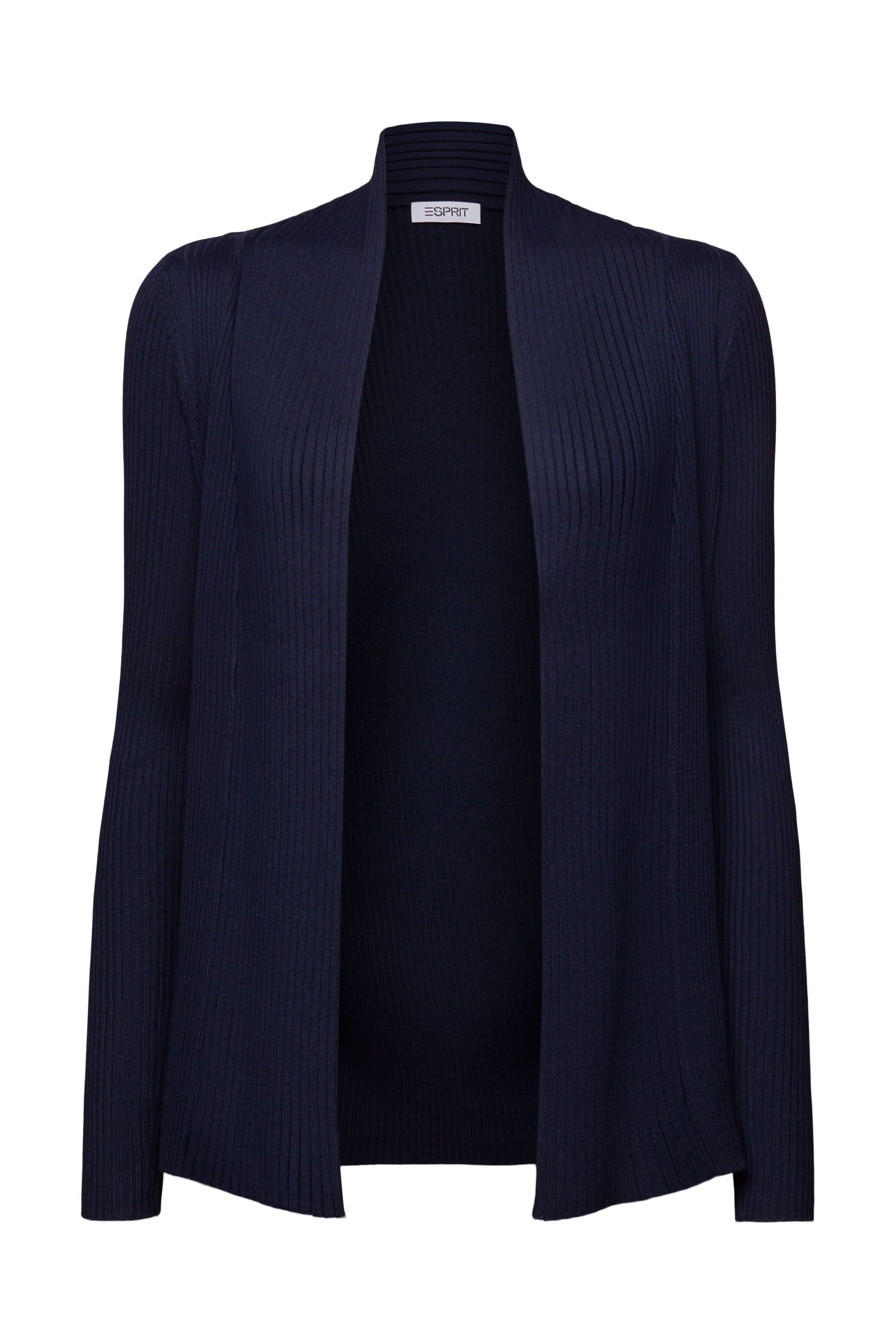 Rippstrick-Cardigan