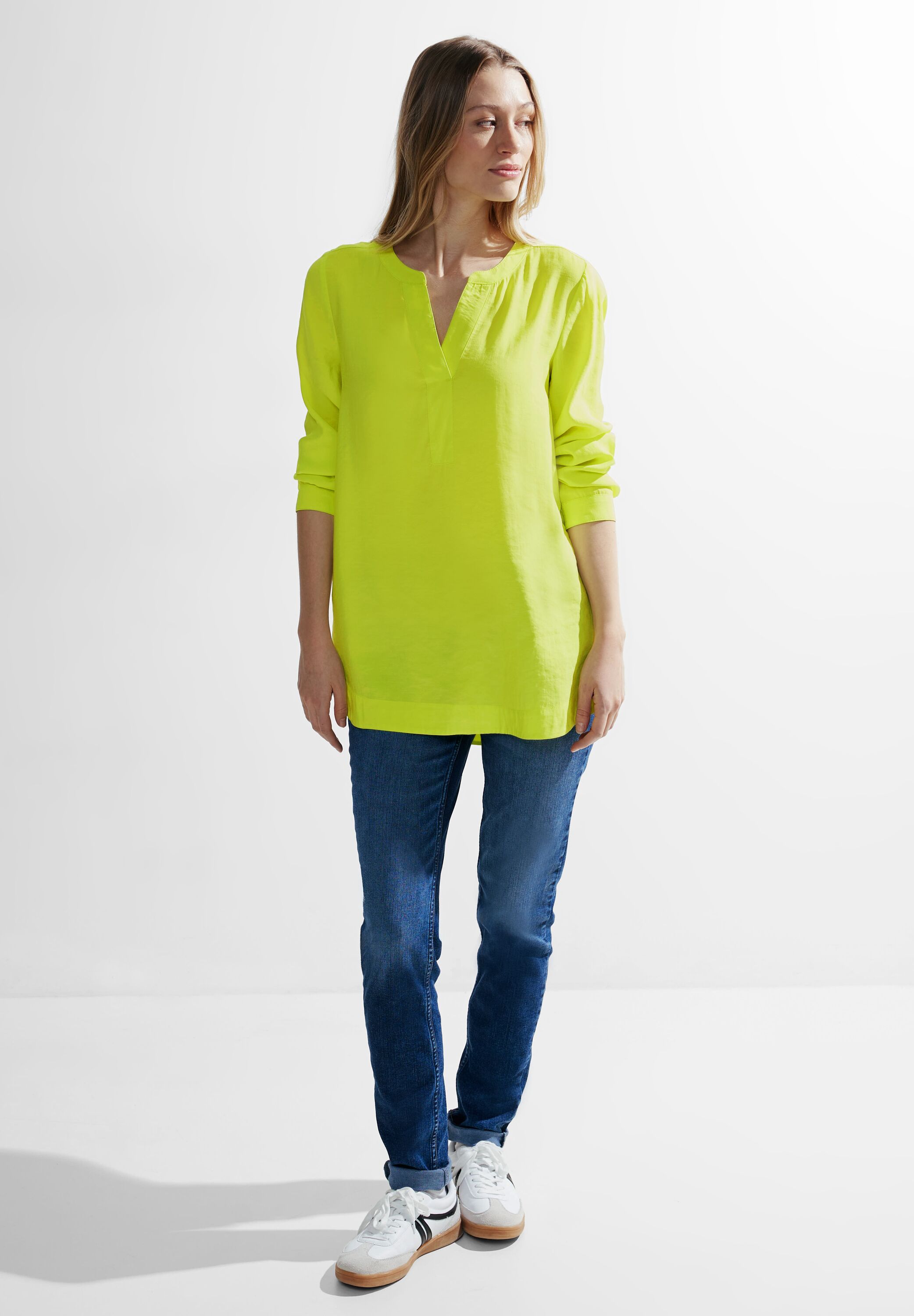 Lässige Longbluse