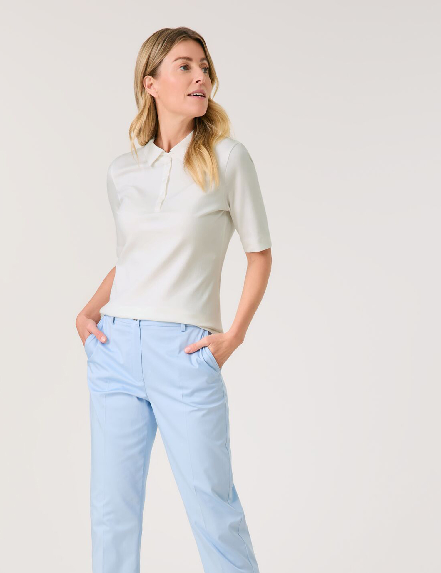 Poloshirt aus reiner Baumwolle