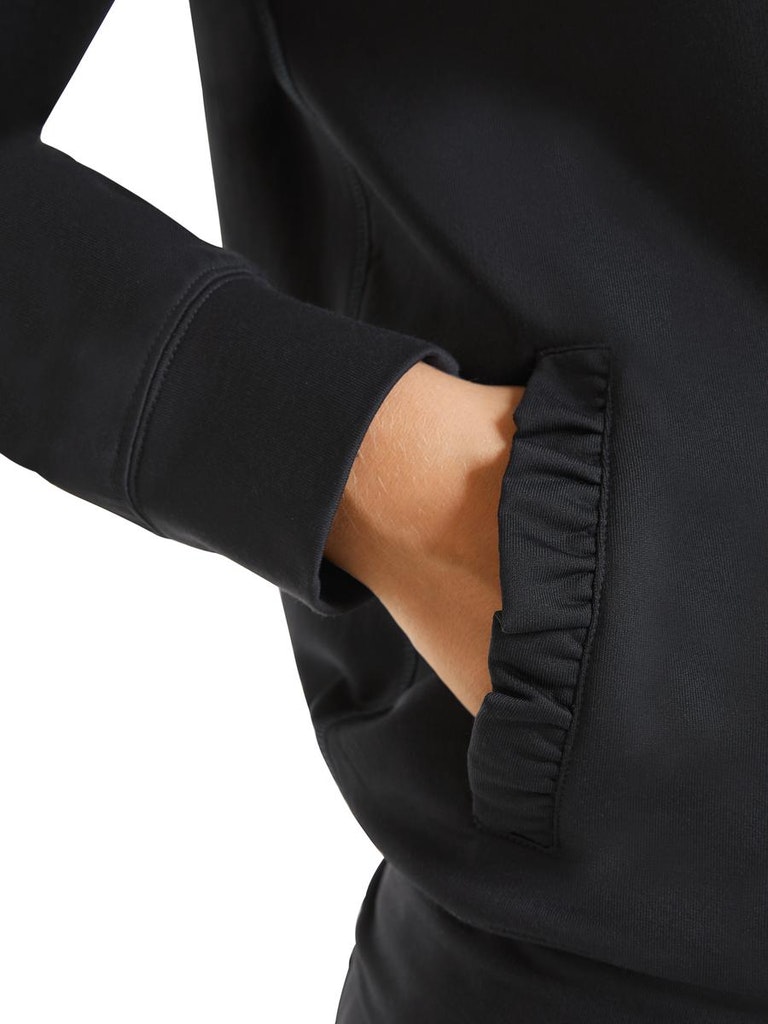 Jacke mit Rüschenverzierung