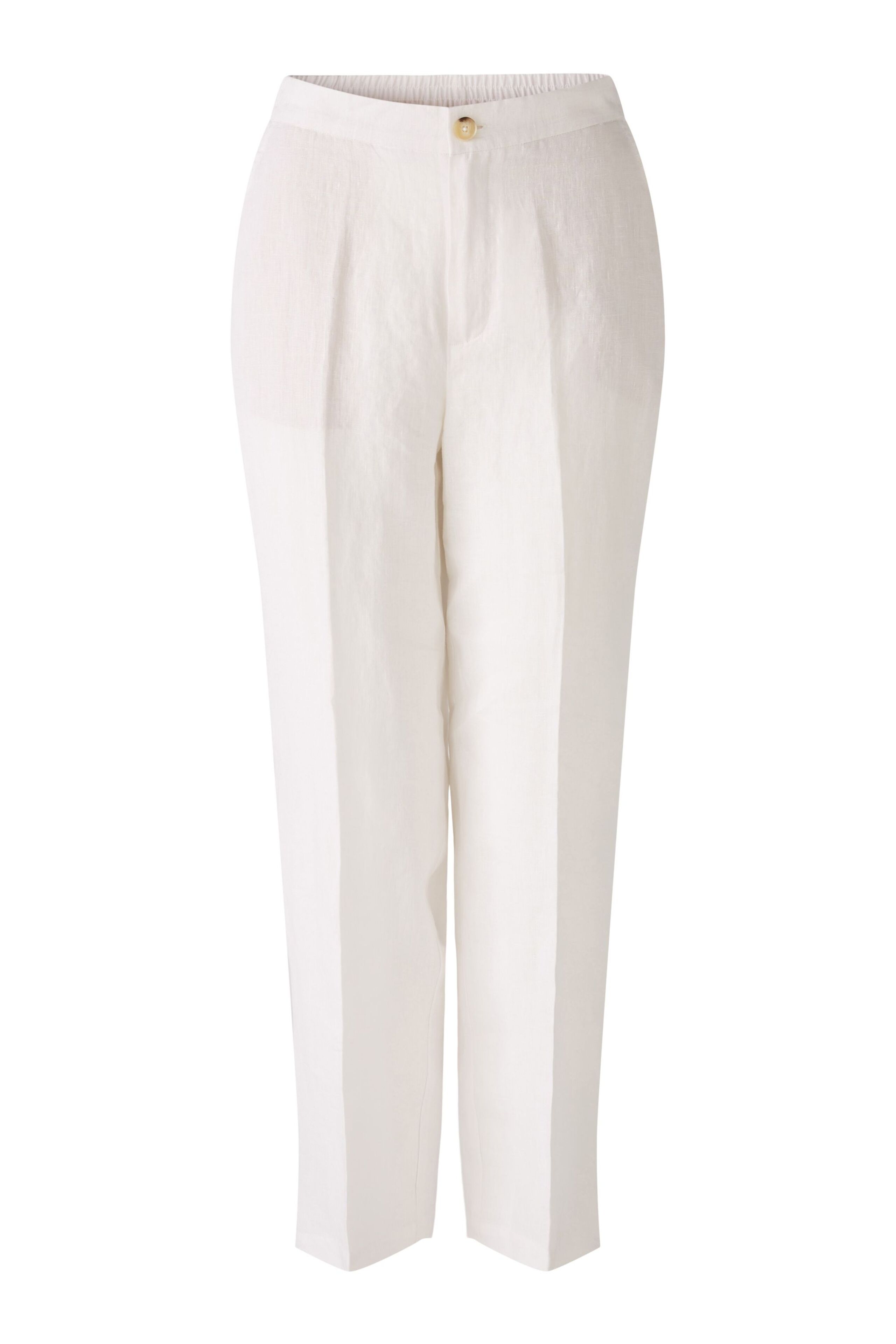 Leinenhose Mid waist , cropped