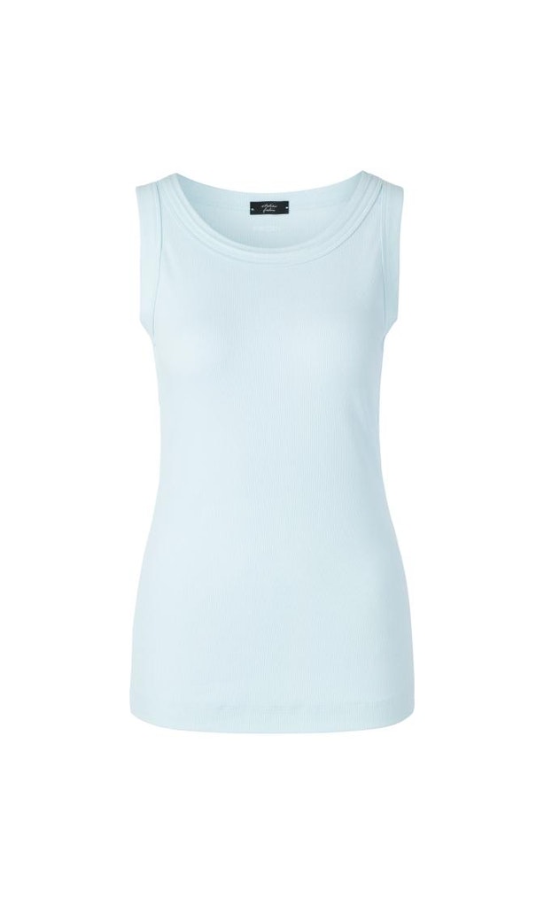 Tank Top aus Ripp-Jersey