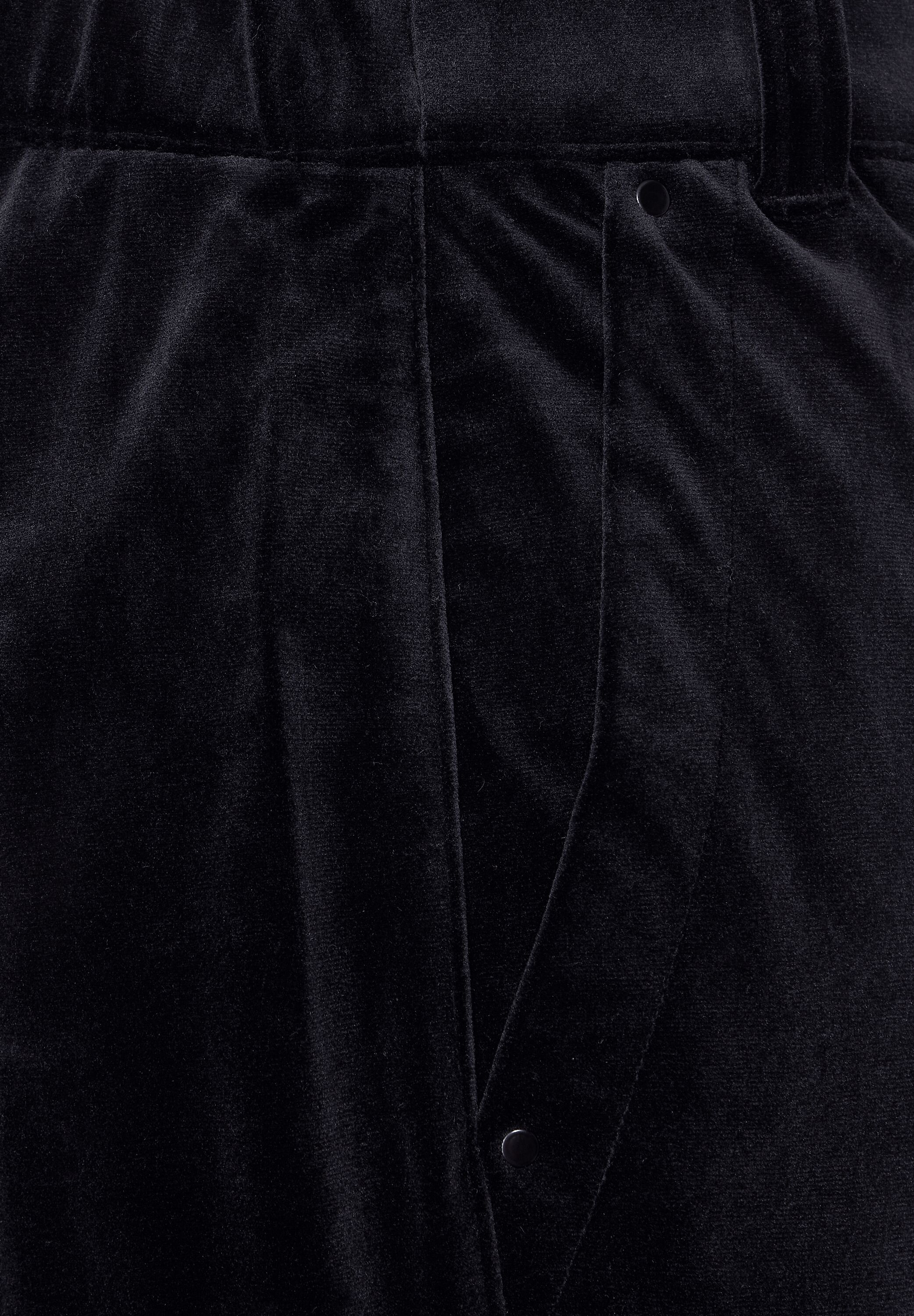 Casual Fit Samt Hose