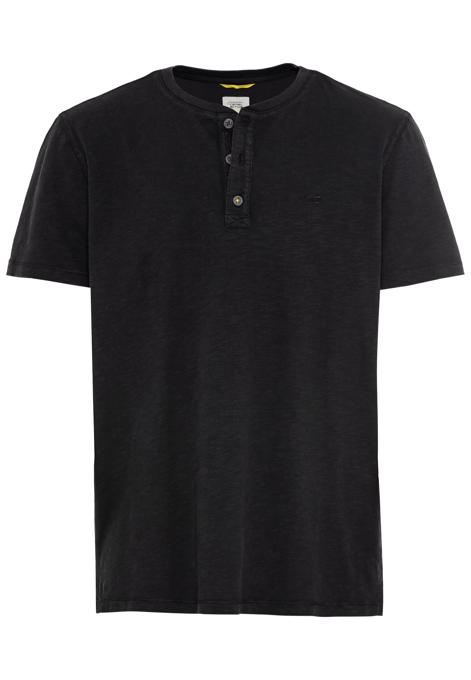 Kurzarm Henley aus Organic Cotton