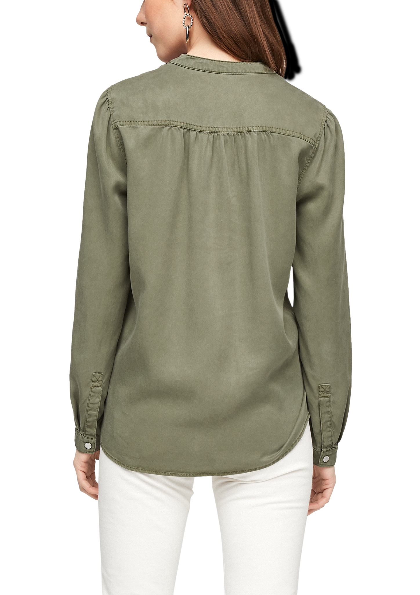 Twill-Bluse