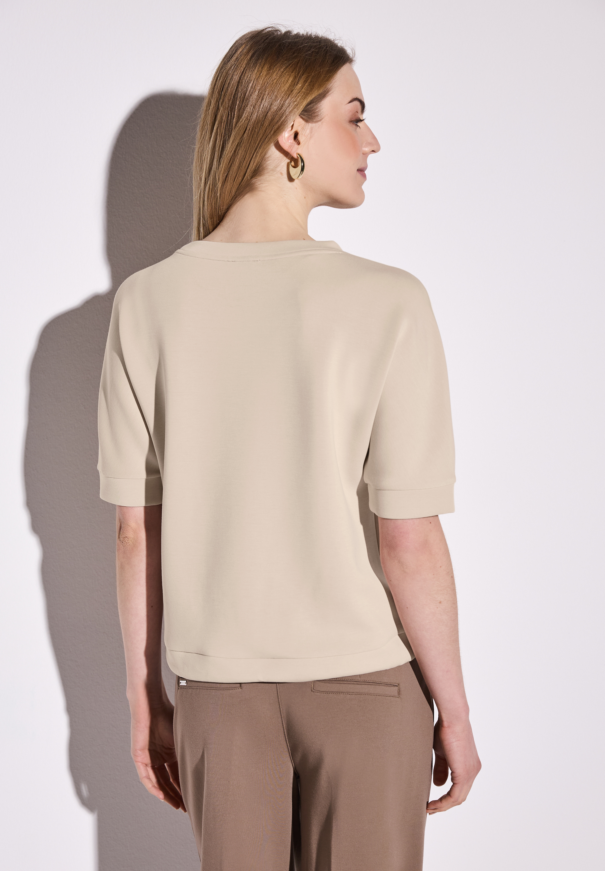 Silk-Look T-Shirt
