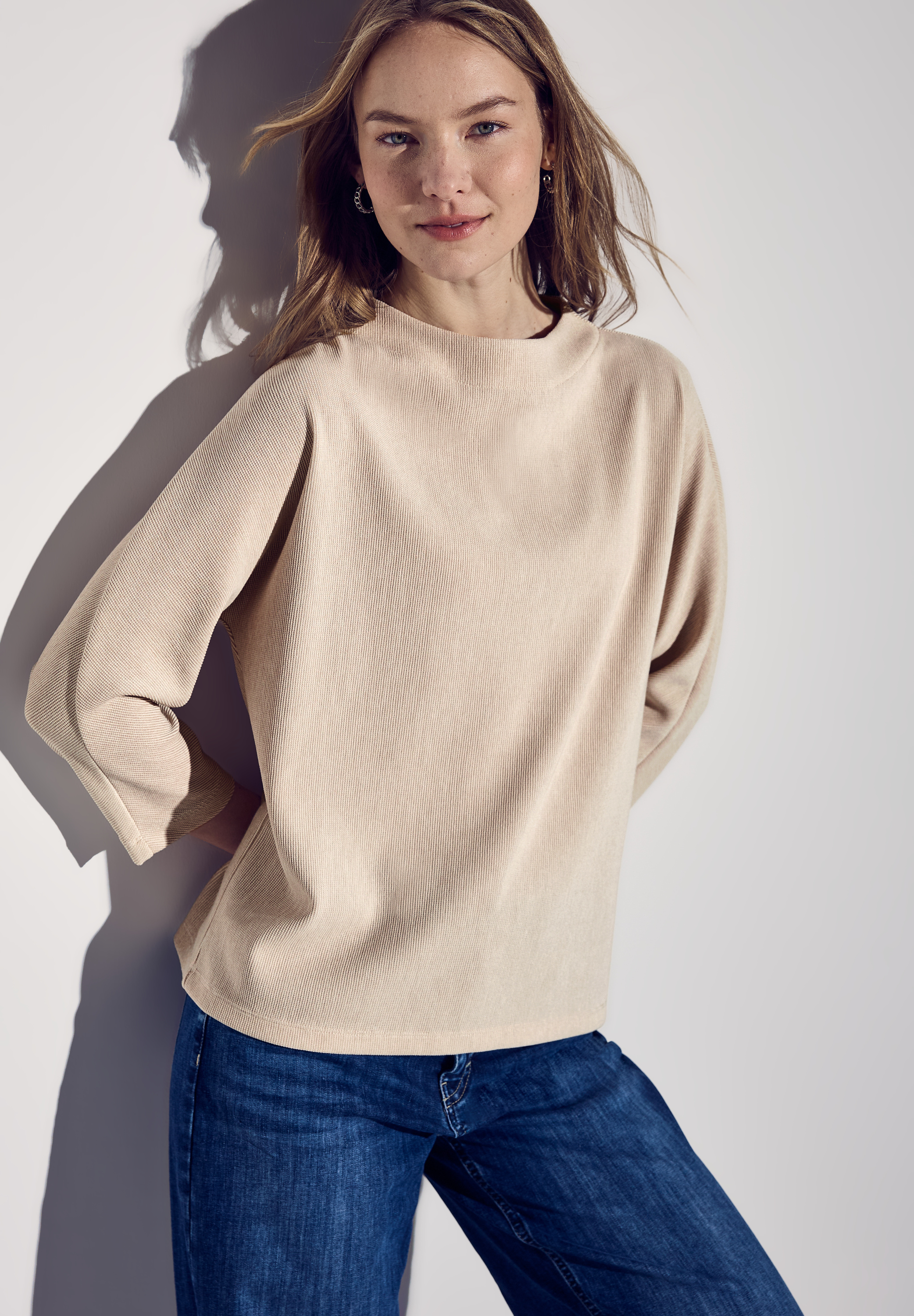 Two-Tone Strukturshirt Two-Tone Strukturshirt