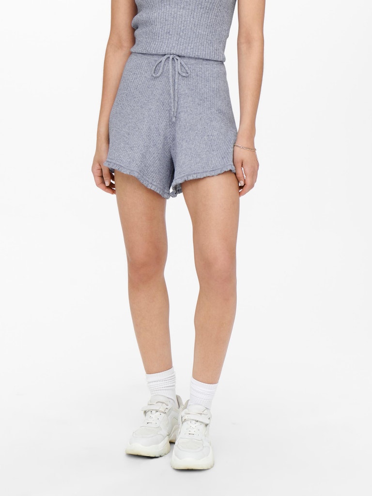 ONLLINA RUFFLE SHORTS KNT