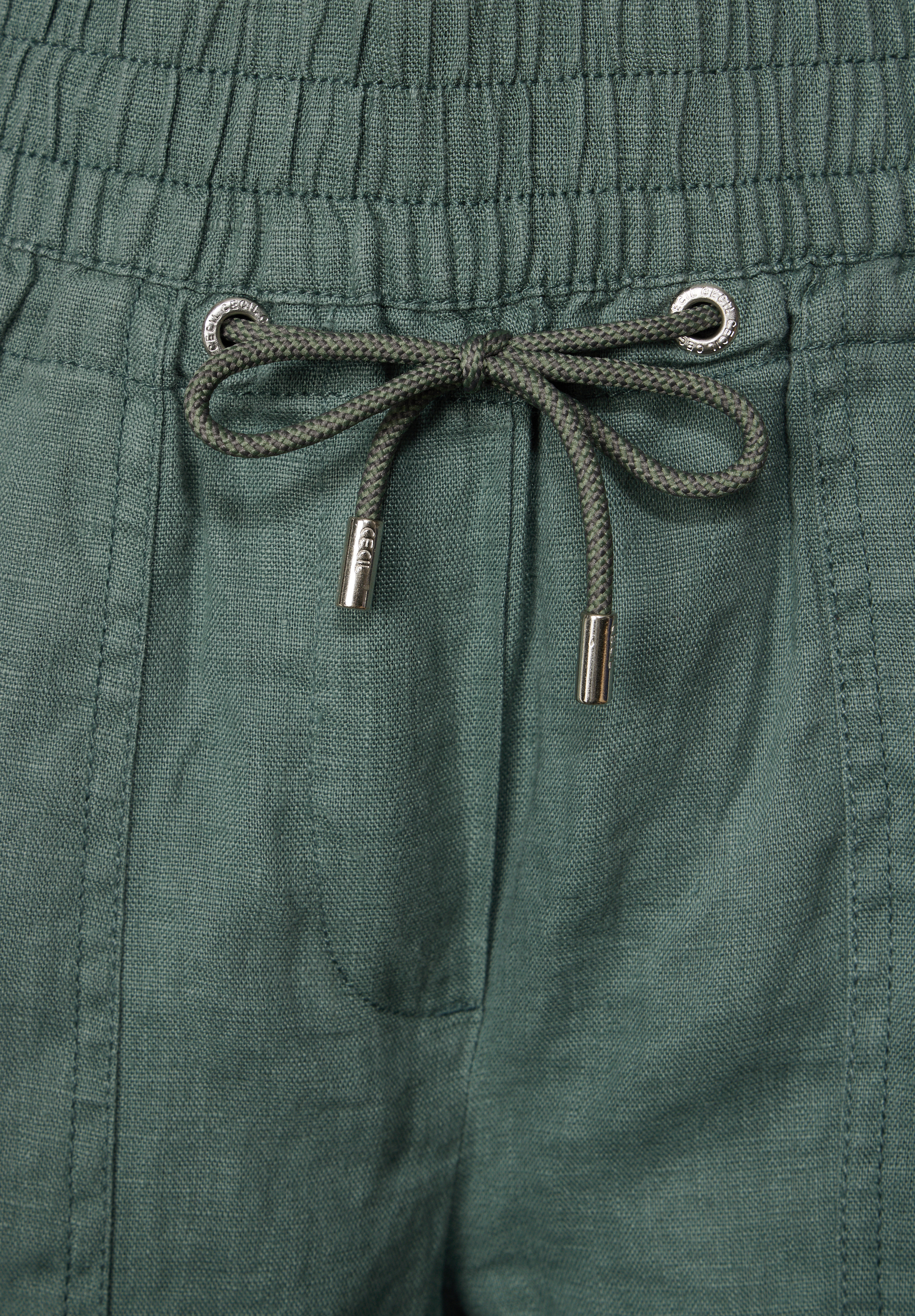 Leinenhose im Casual Fit