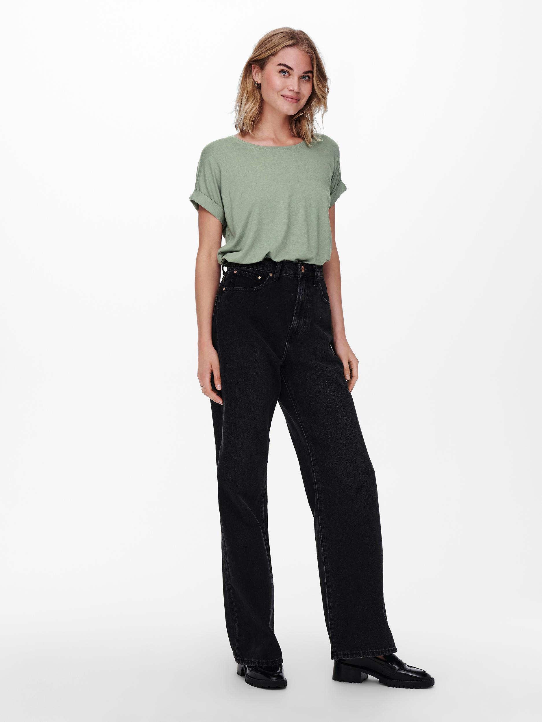 ONLMOSTER S/S O-NECK TOP NOOS JRS