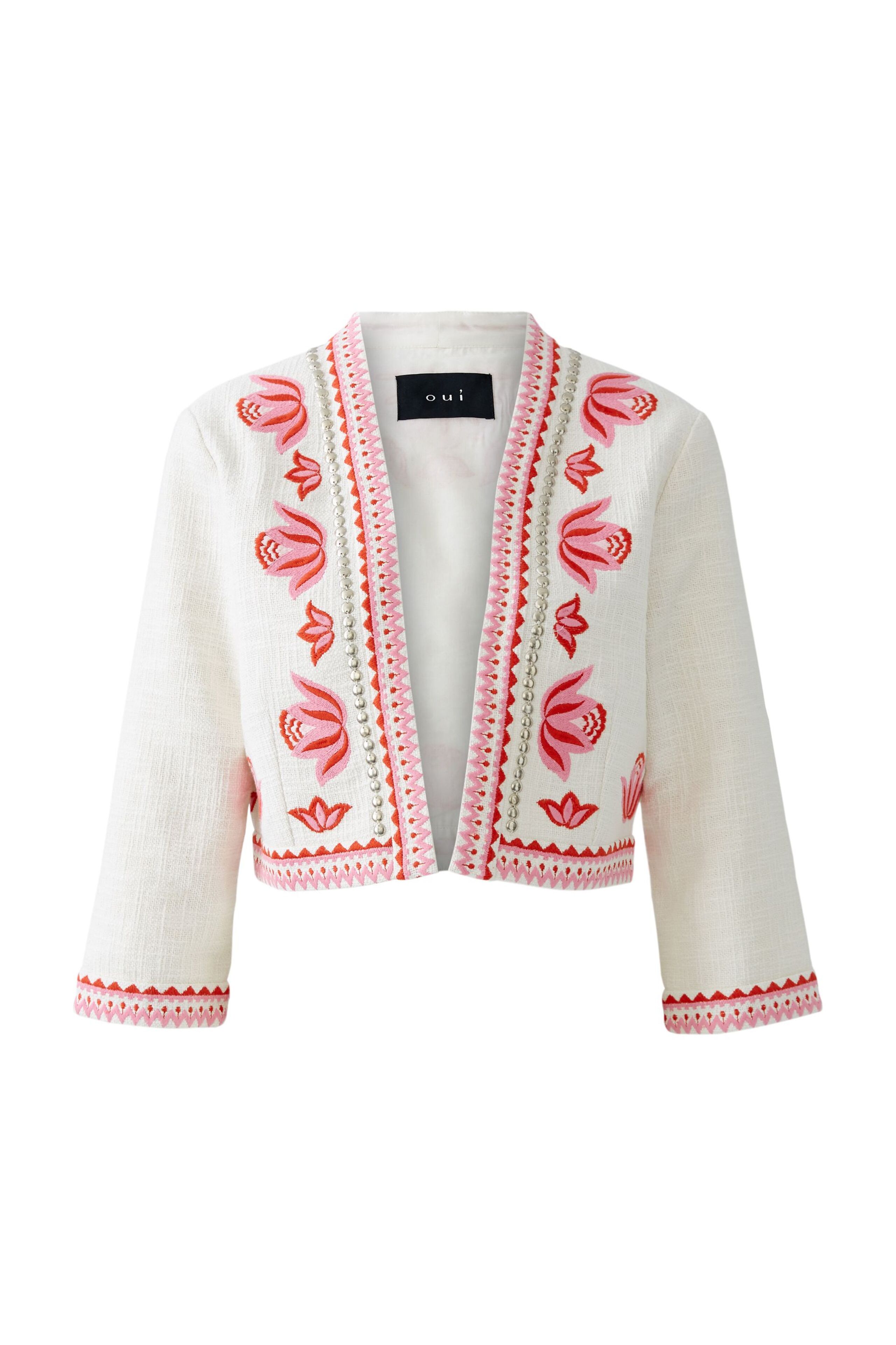 Bolero Jacke mit wertiger Stickerei