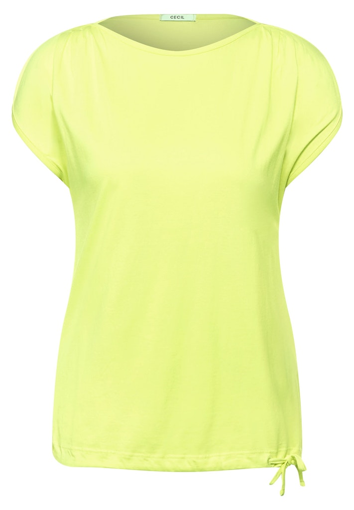 T-Shirt in Unifarbe