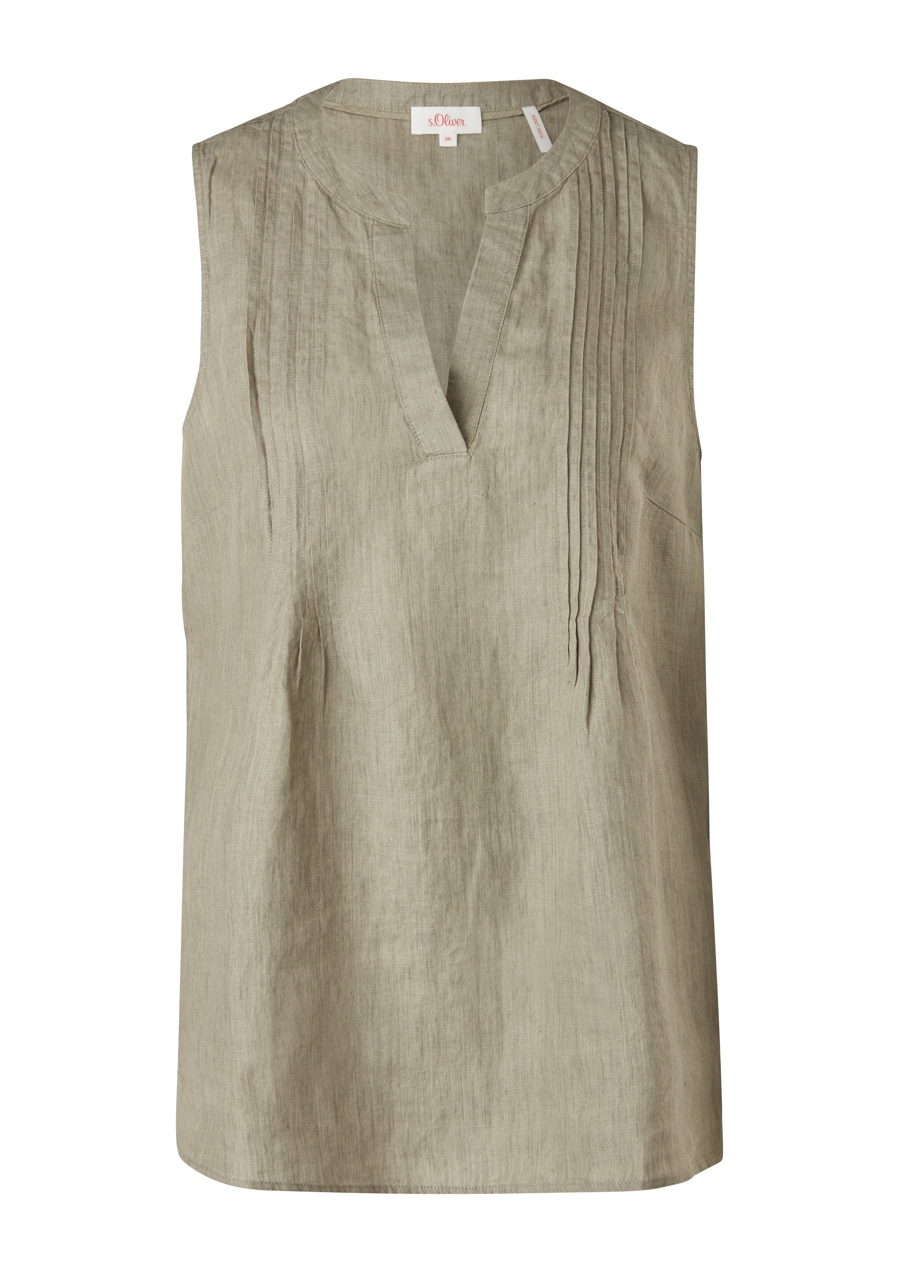 Leinen-Bluse