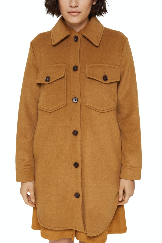 Hemdjacke aus Woll-Mix