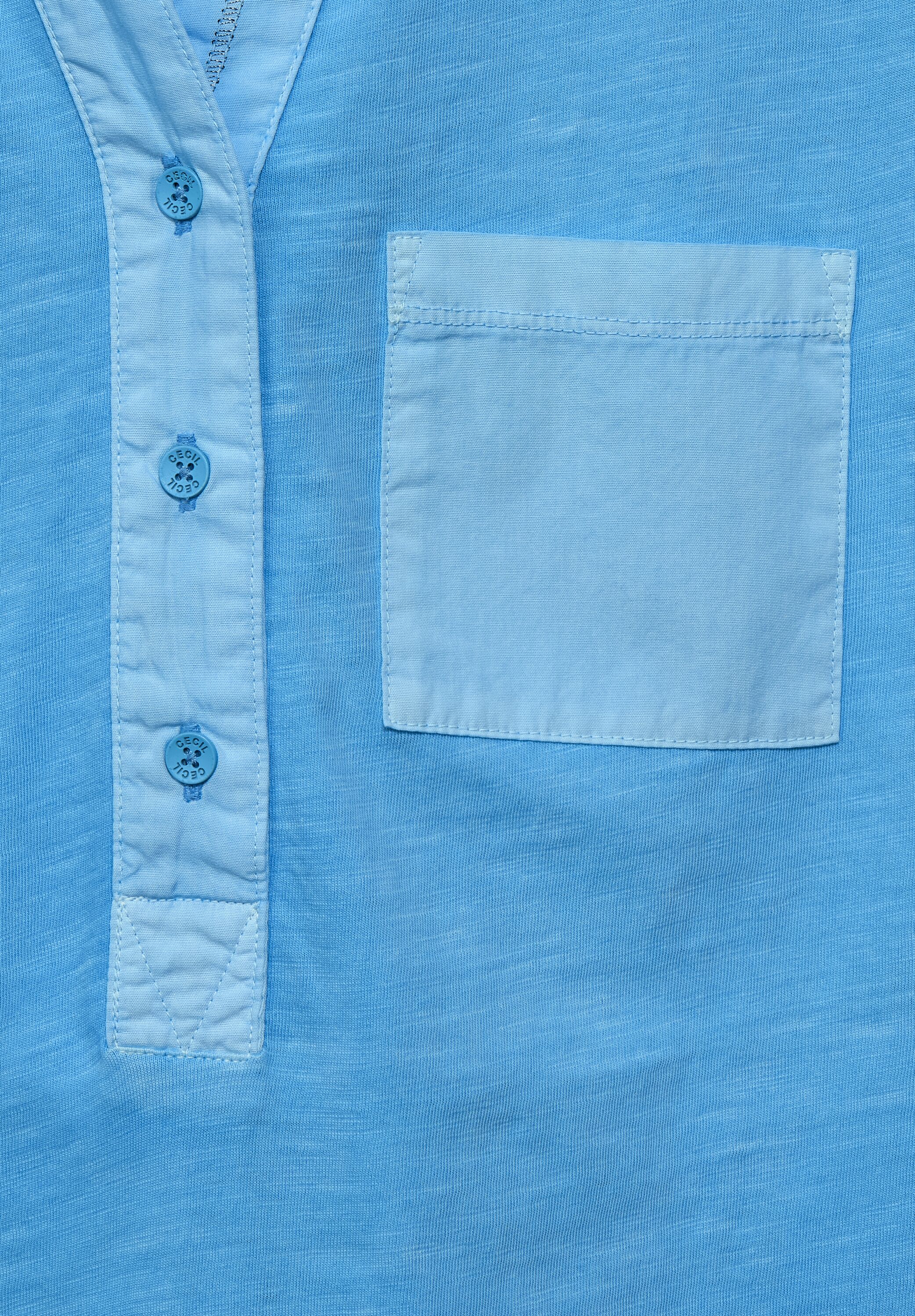 Poloshirt mit Knopfleiste