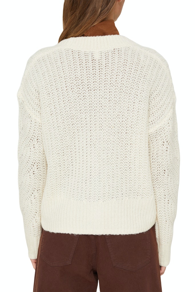 Mit Wolle/Alpaka: Pointelle Cardigan
