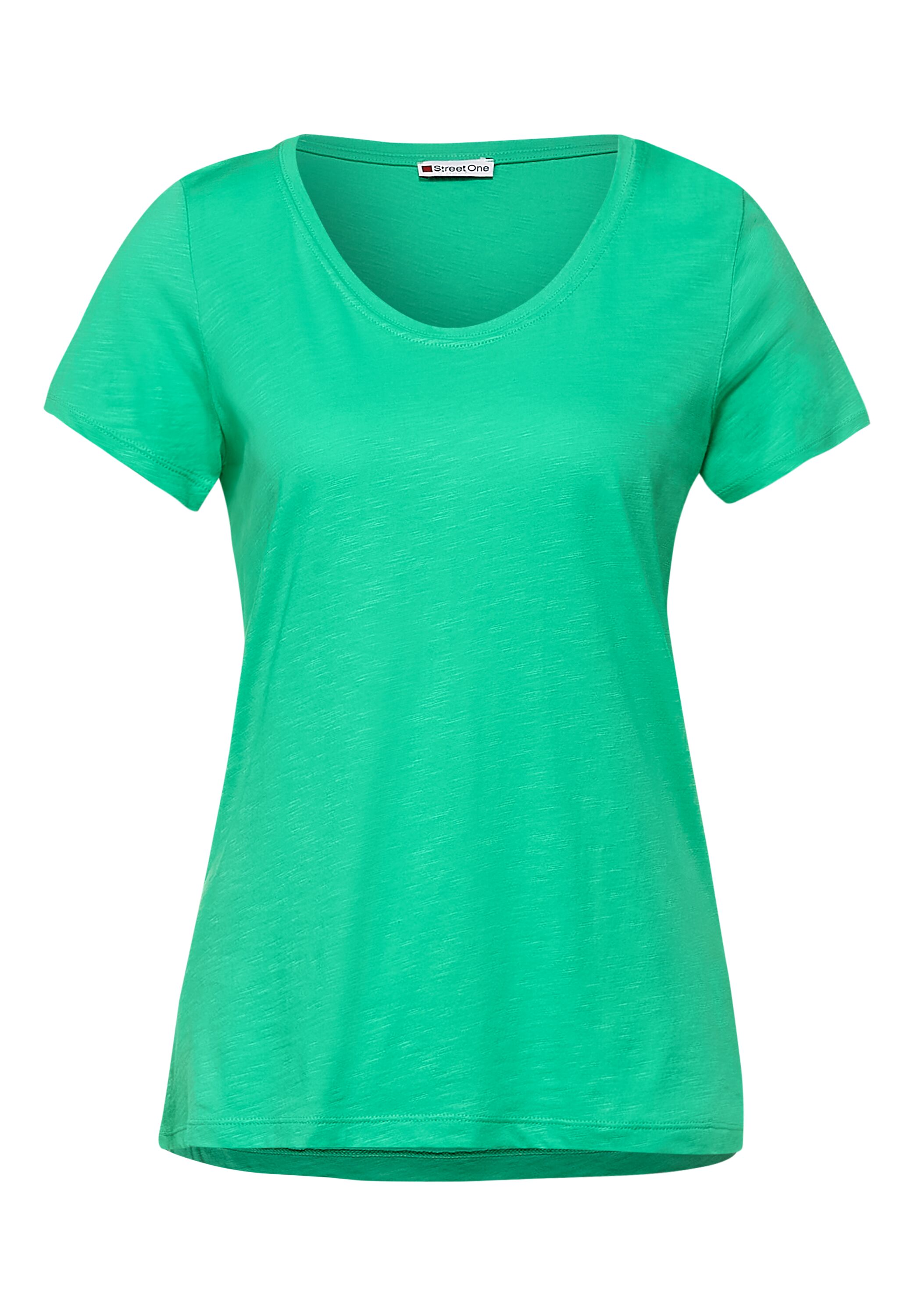 Basic T-Shirt in Unifarbe
