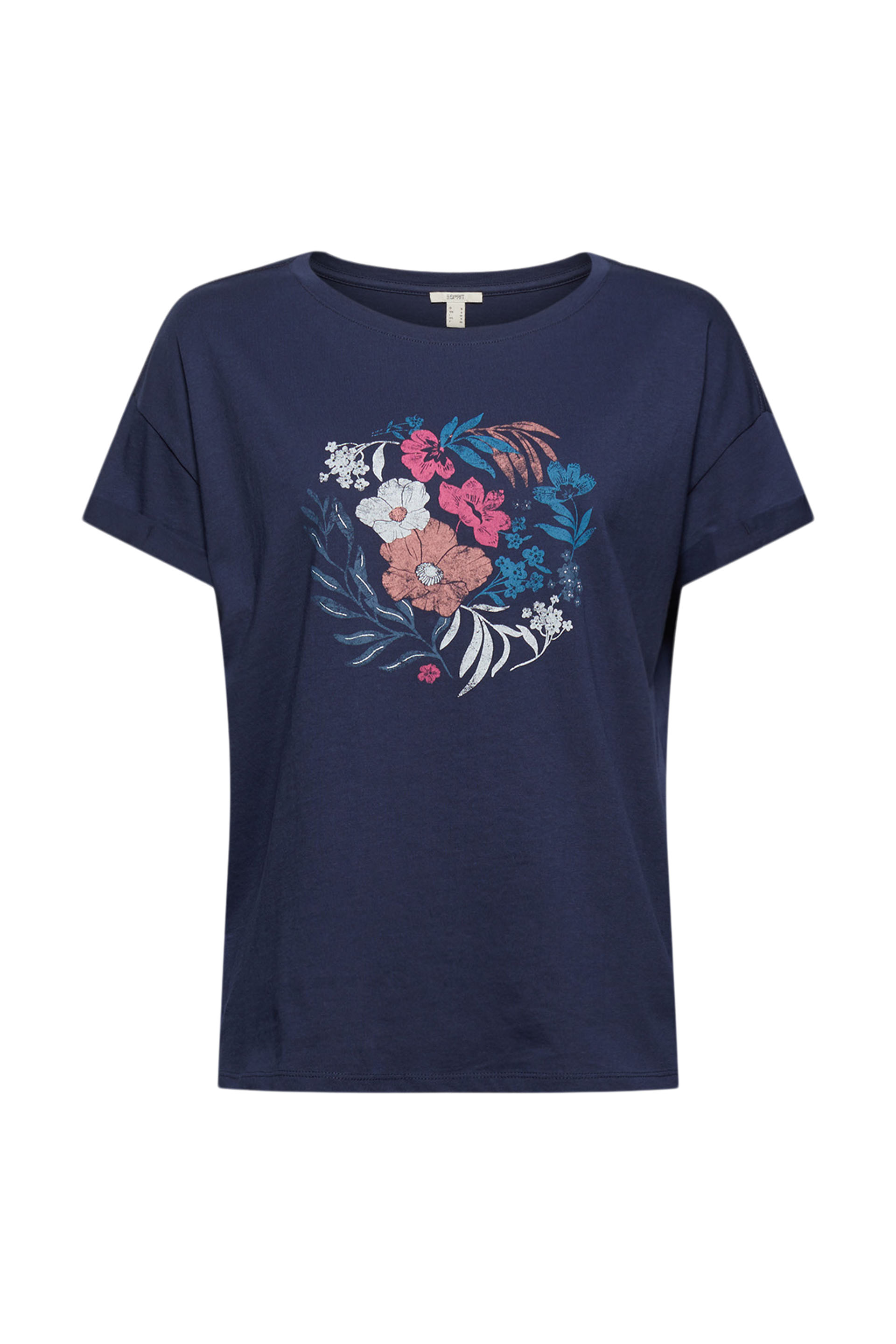 T-Shirt mit Print, Organic Cotton