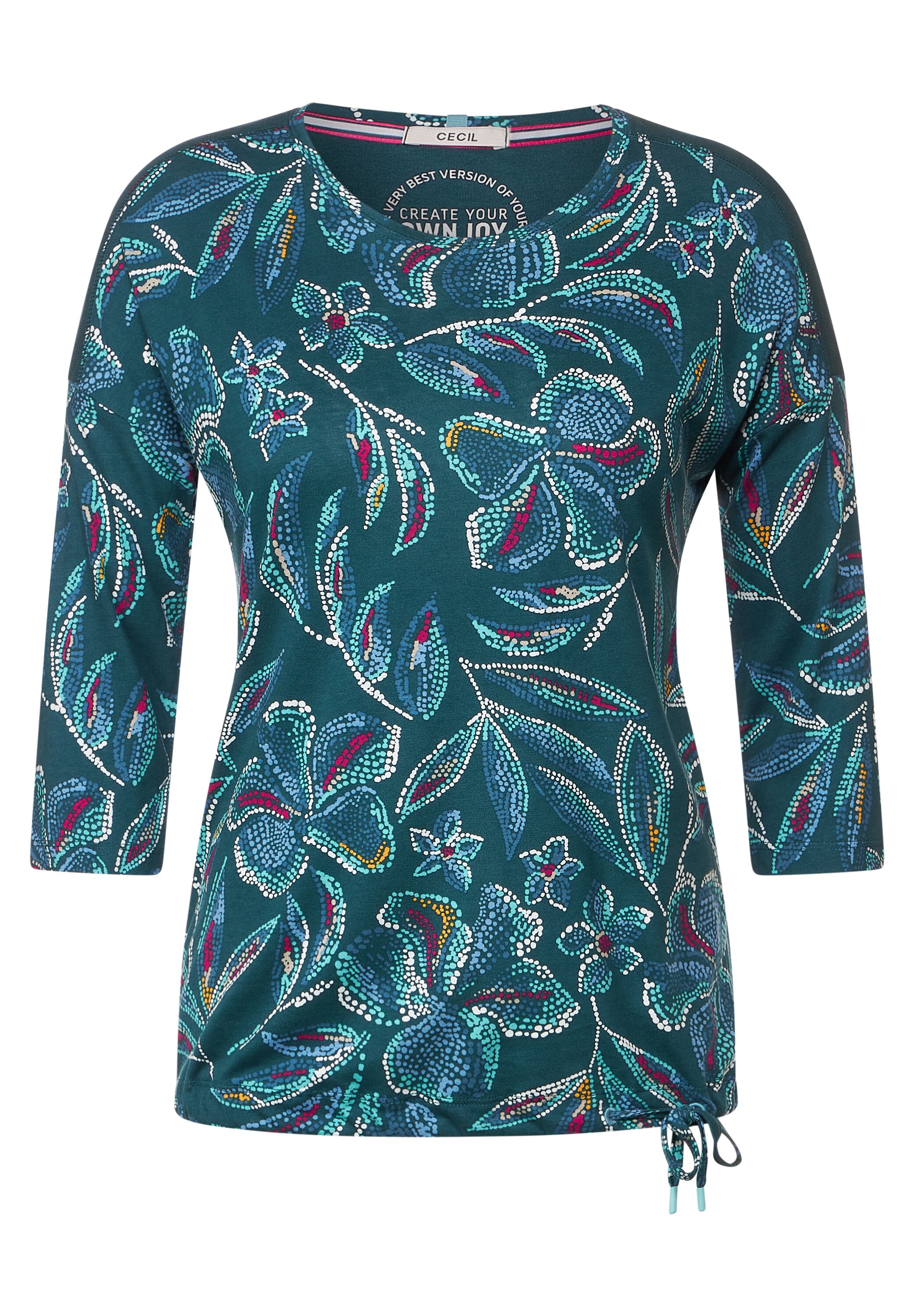 Shirt mit Alloverprint