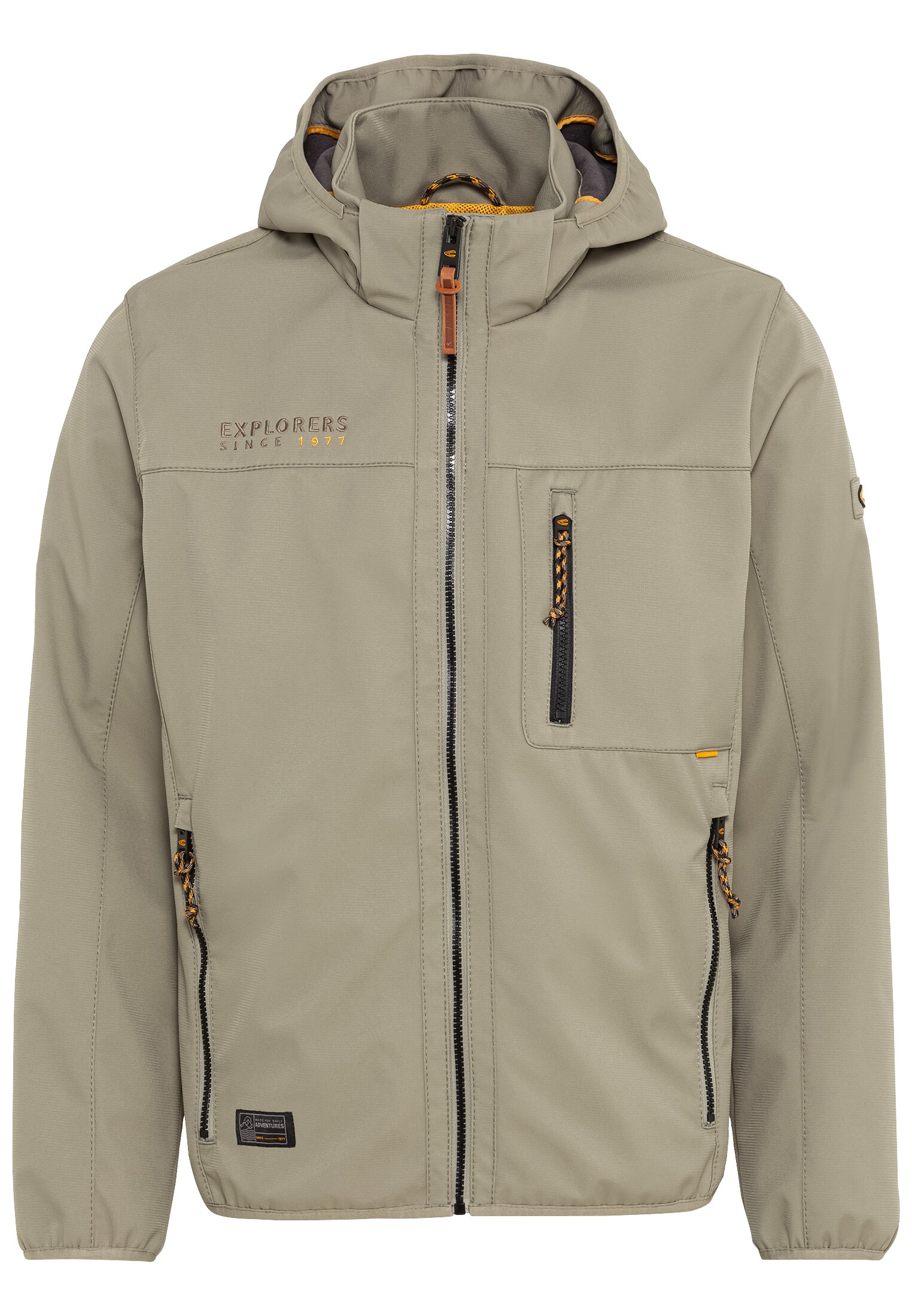 Softshell Jacke aus recyceltem Polyester
