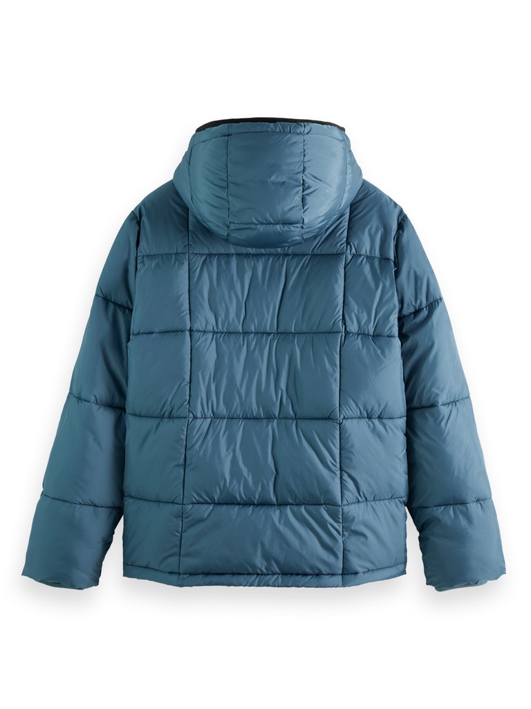 Hooded puffer jacket