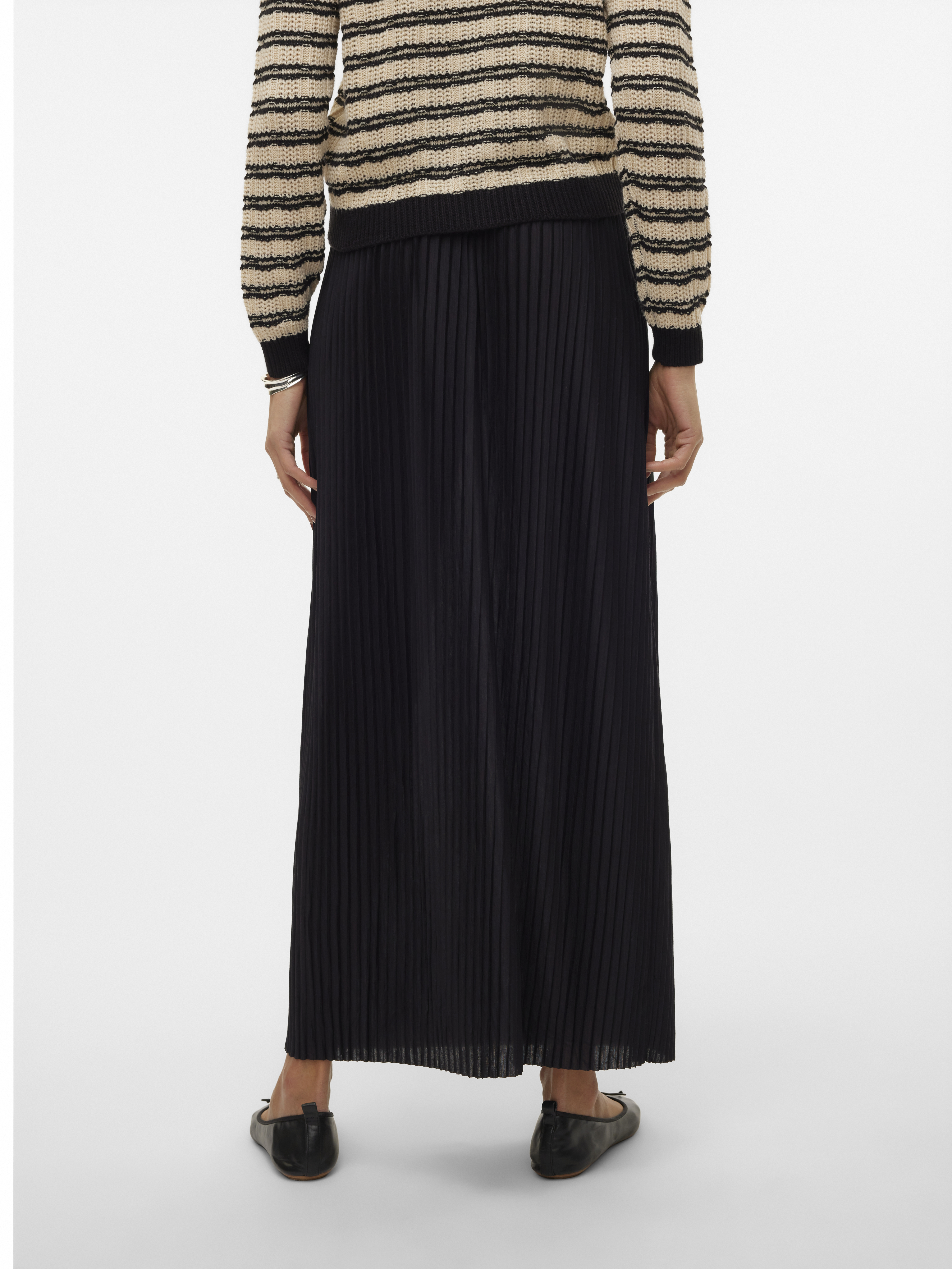 VMMILLE PLISSE MAXI SKIRT GA JRS