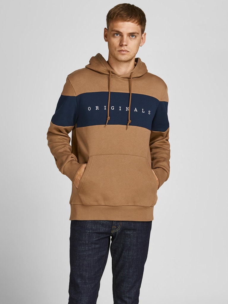 JORCOPENHAGEN BLOCK SWEAT HOOD BF LN