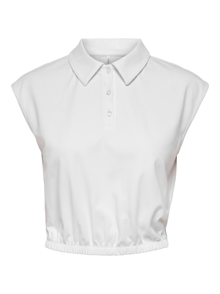 ONLLIVE LOVE S/L SHORT POLO TOP JRS
