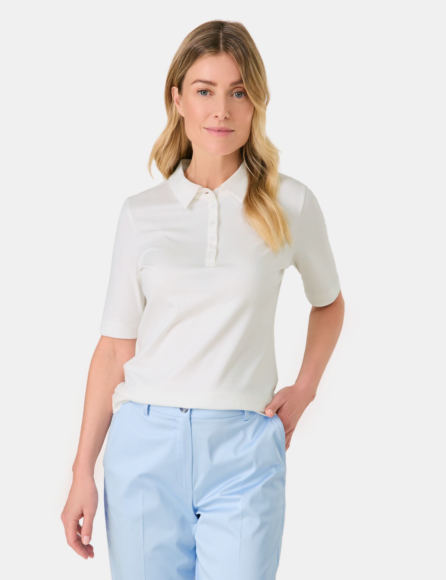 Poloshirt aus reiner Baumwolle