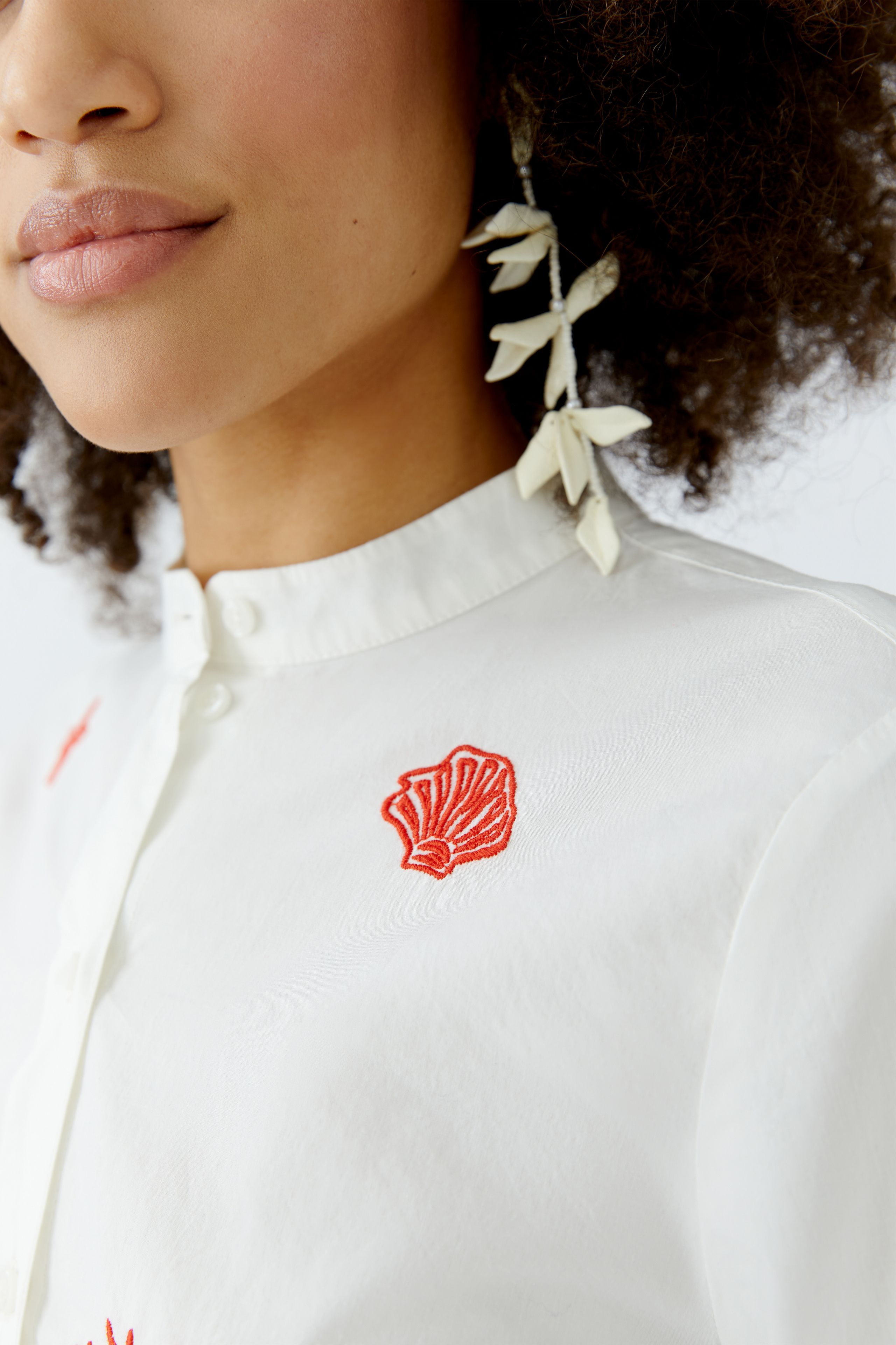 Bluse reine Baumwolle