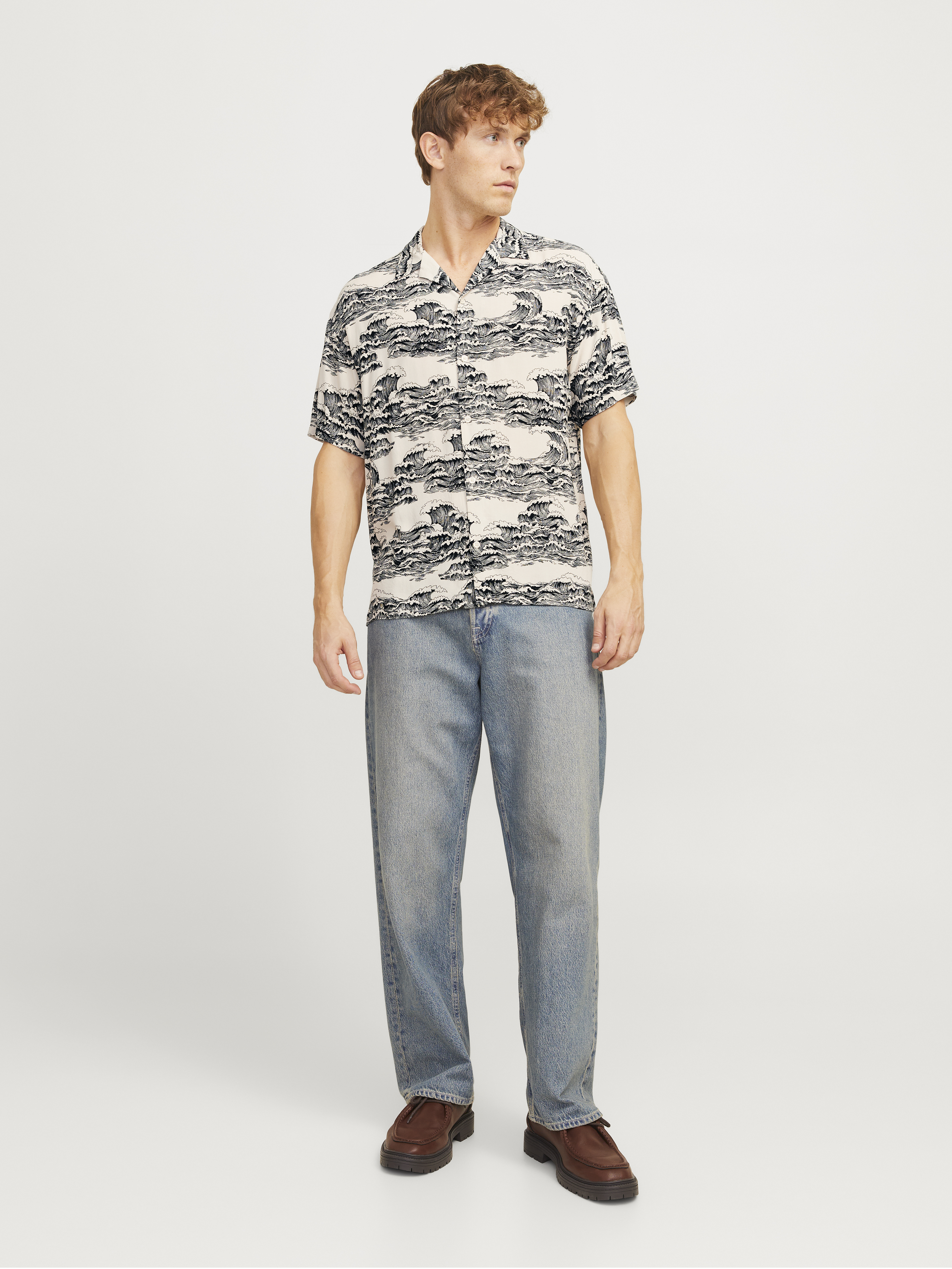JJJEFF AOP RESORT SHIRT SS