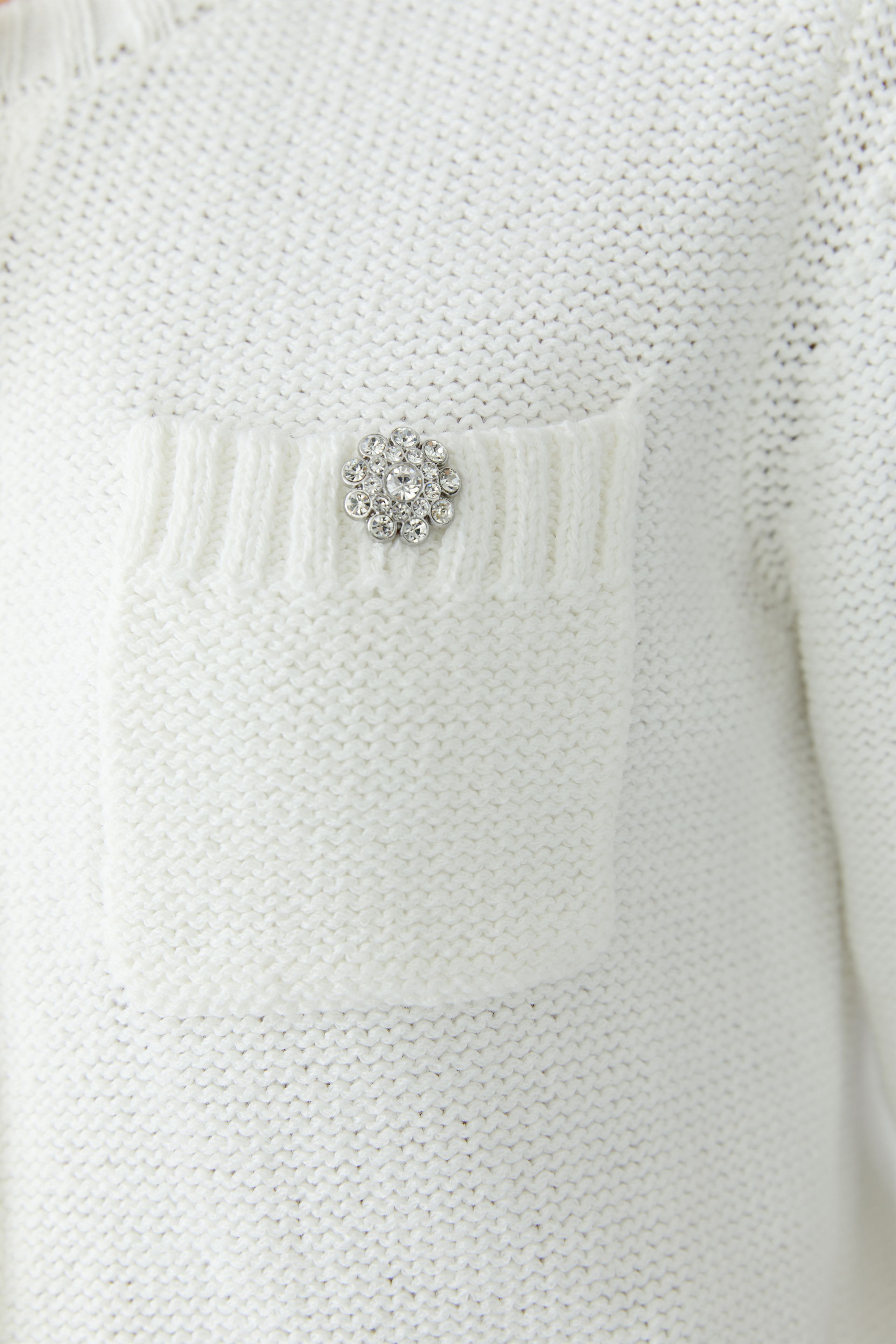 Strickjacke Baumwollmischung