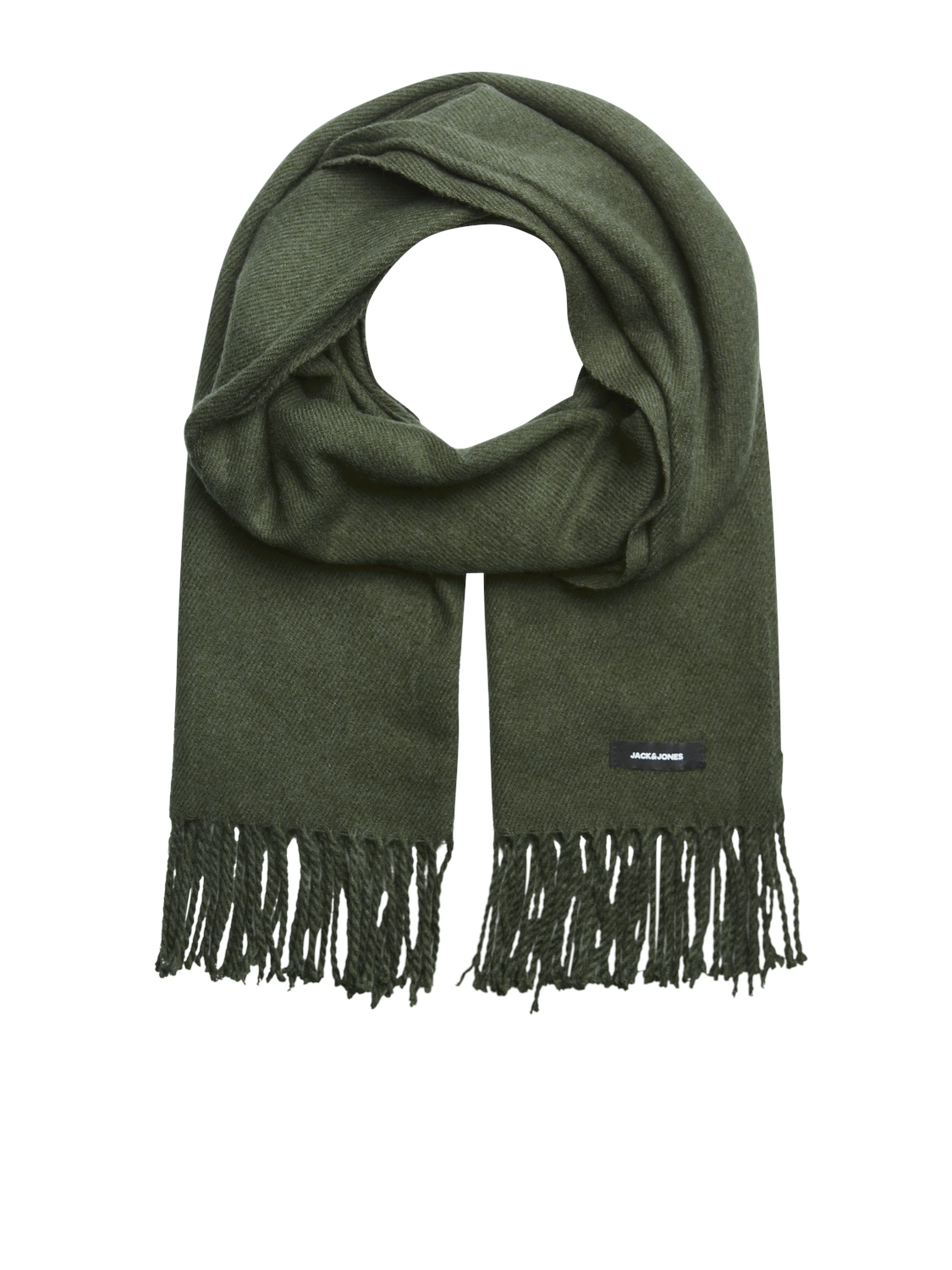 JACSOLID WOVEN SCARF NOOS