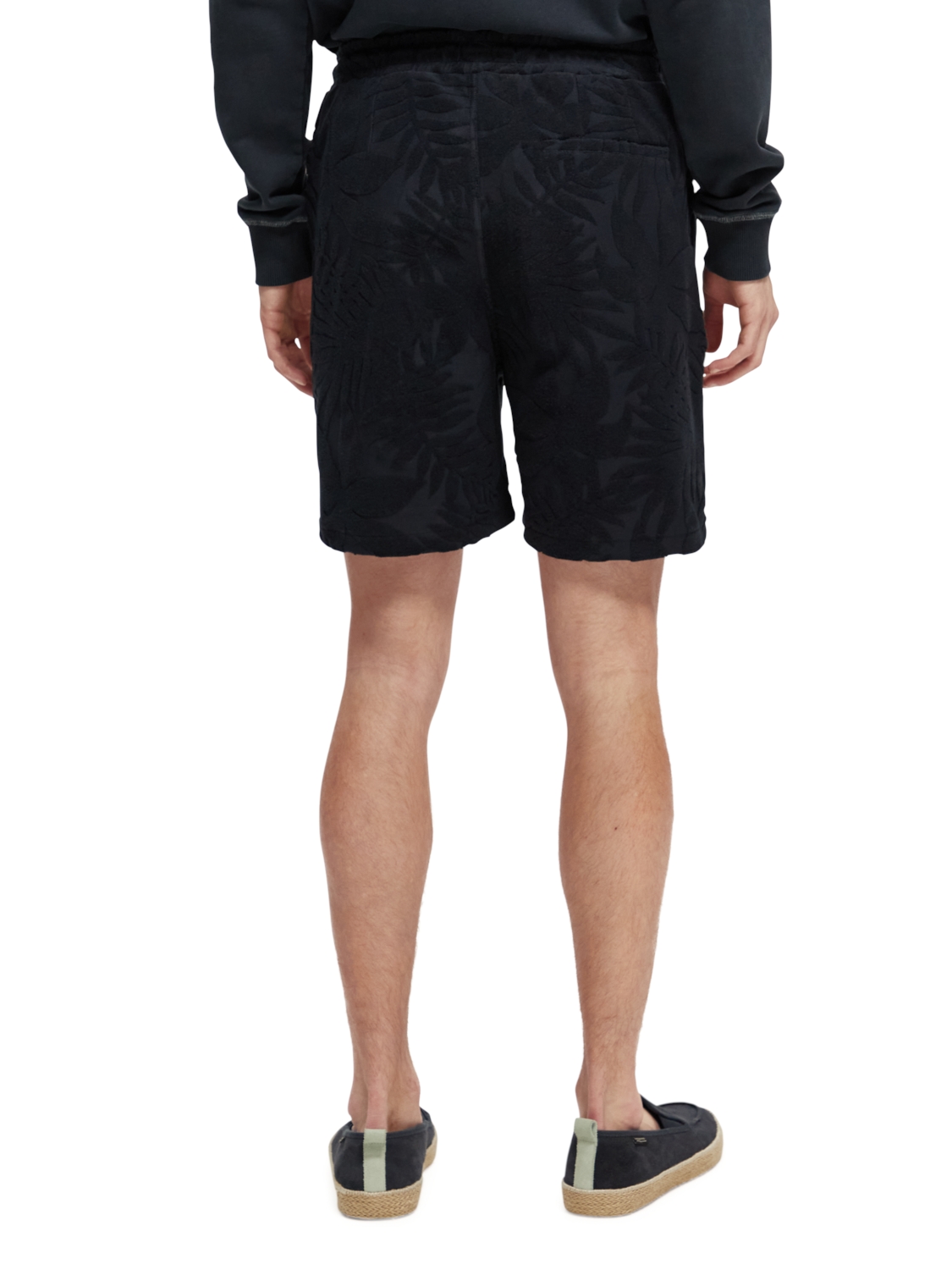 Terry jacquard shorts