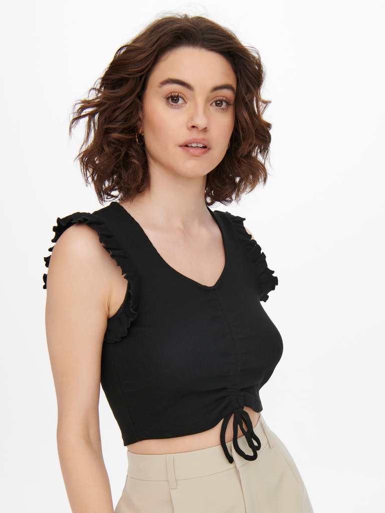 ONLLAILA S/L RUCHING TOP JRS
