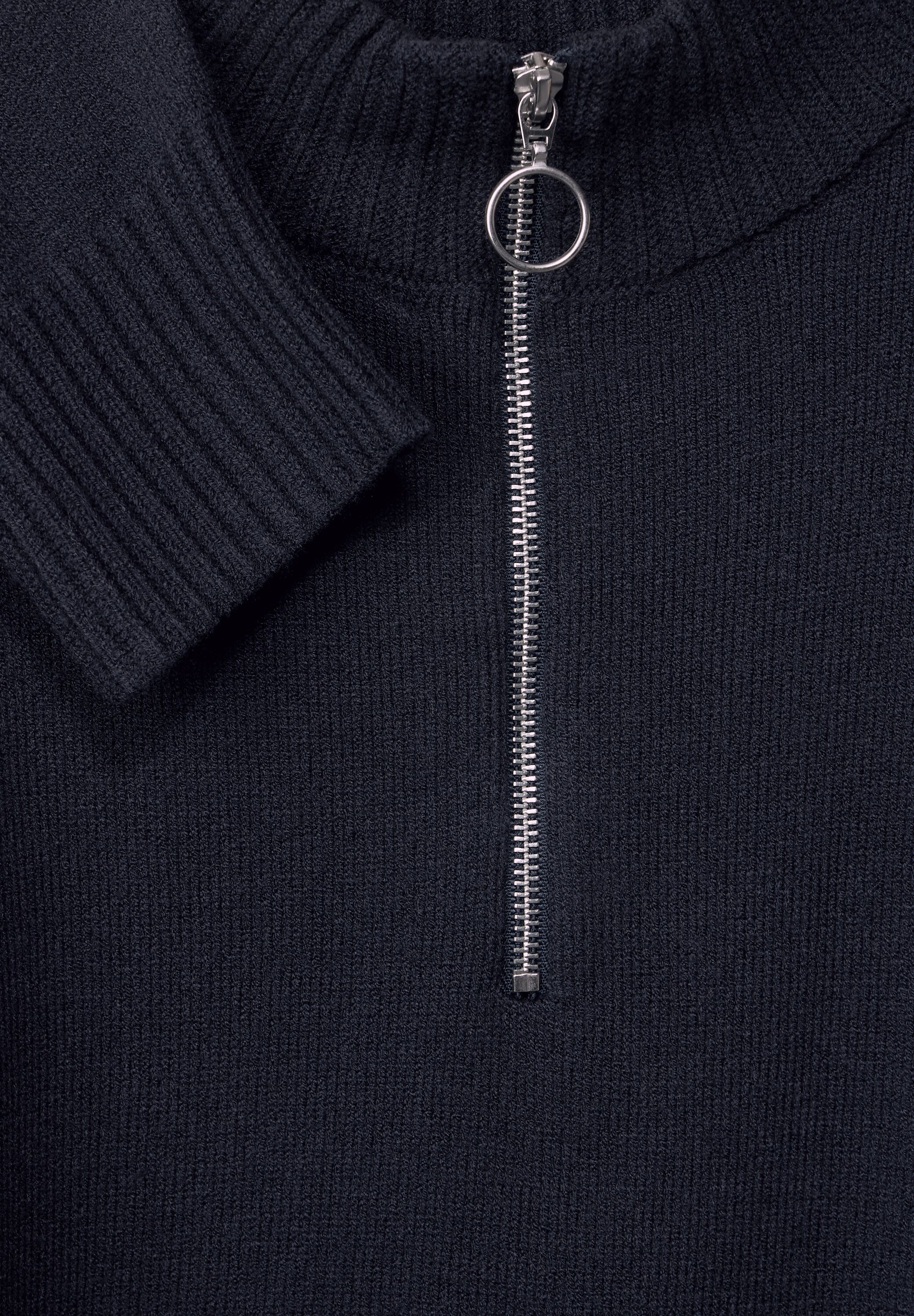Pullover mit Troyerkragen