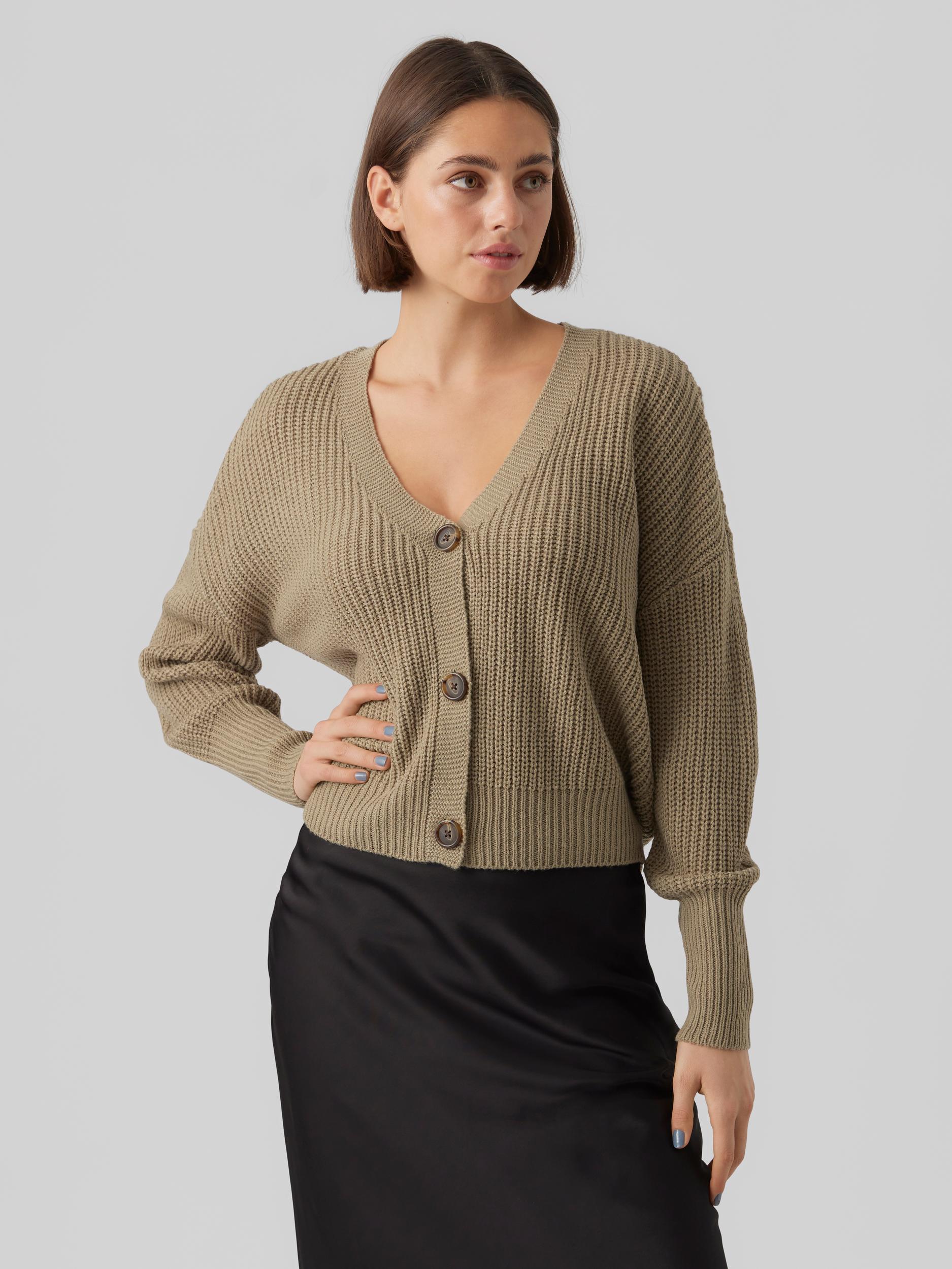 VMLEA LS V-NECK CUFF CARDIGAN  NOOS