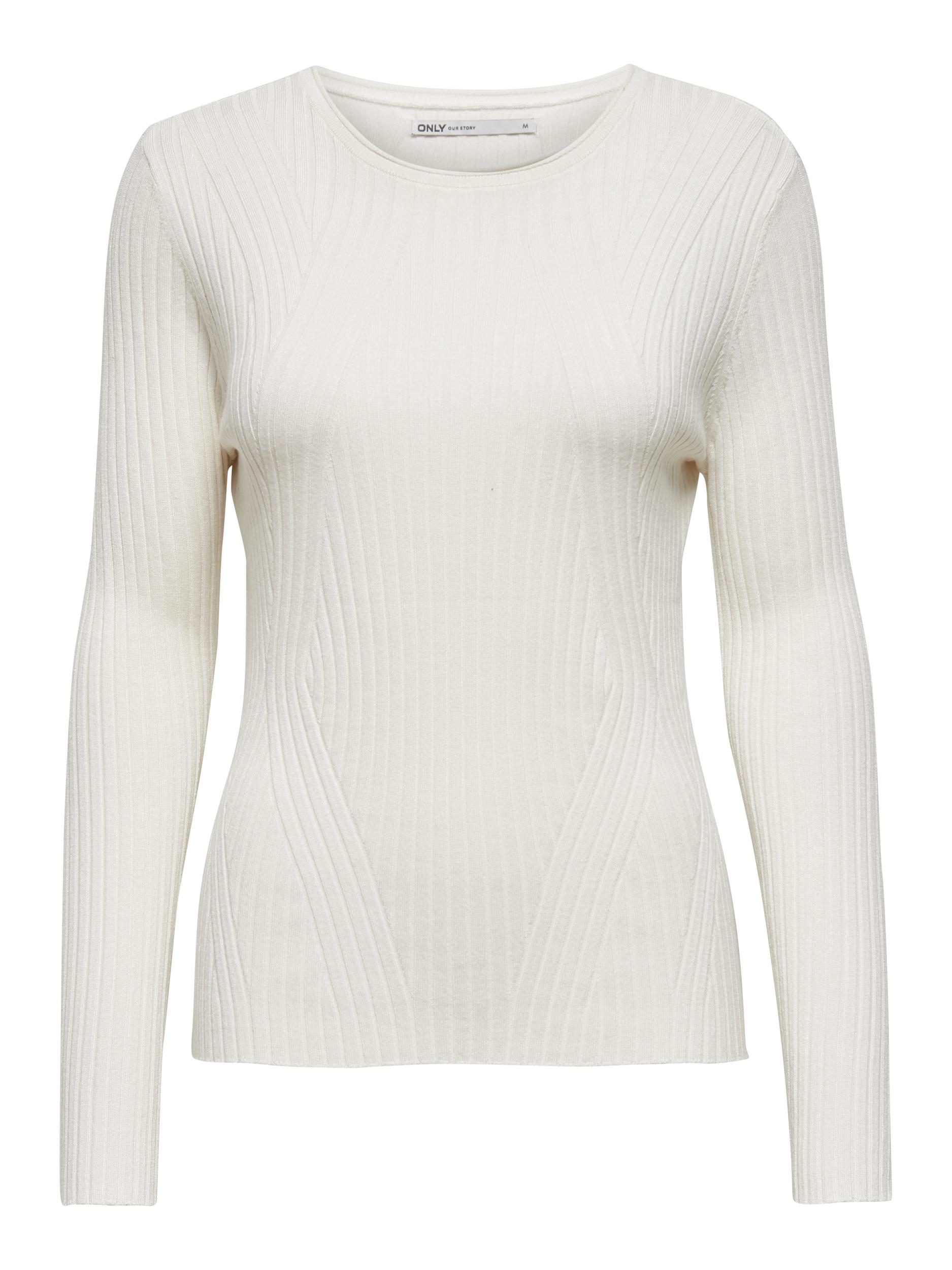 ONLNATALIA L/S RIB PULLOVER KNT NOOS