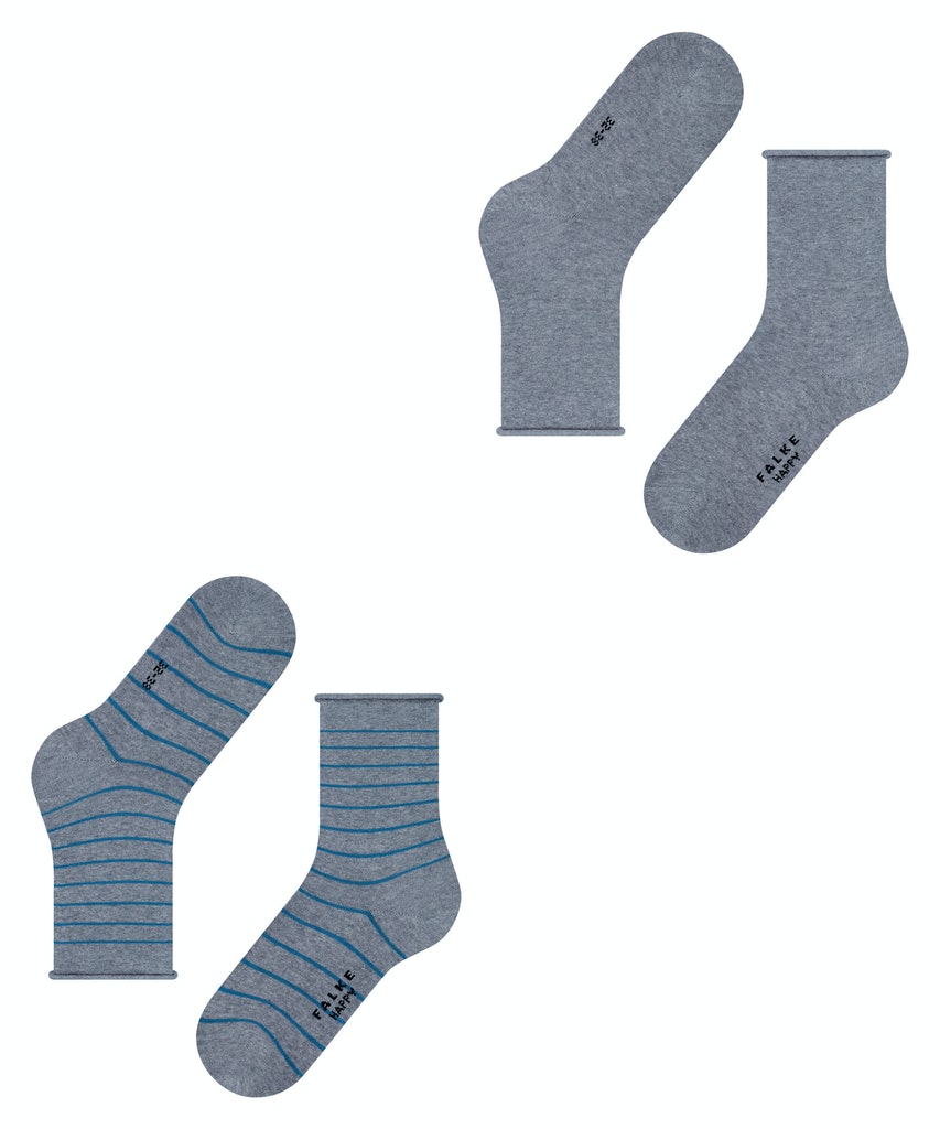 Socken Happy Stripe 2-Pack