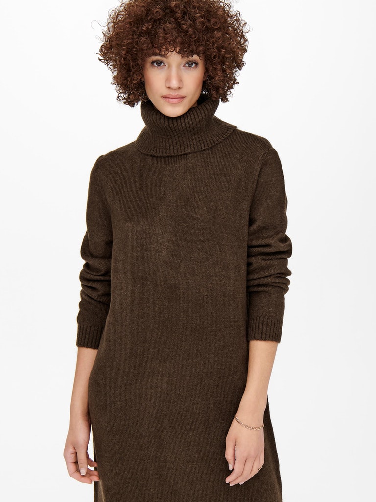 ONLBRANDIE L/S ROLL NECK DRESS KNT NOOS