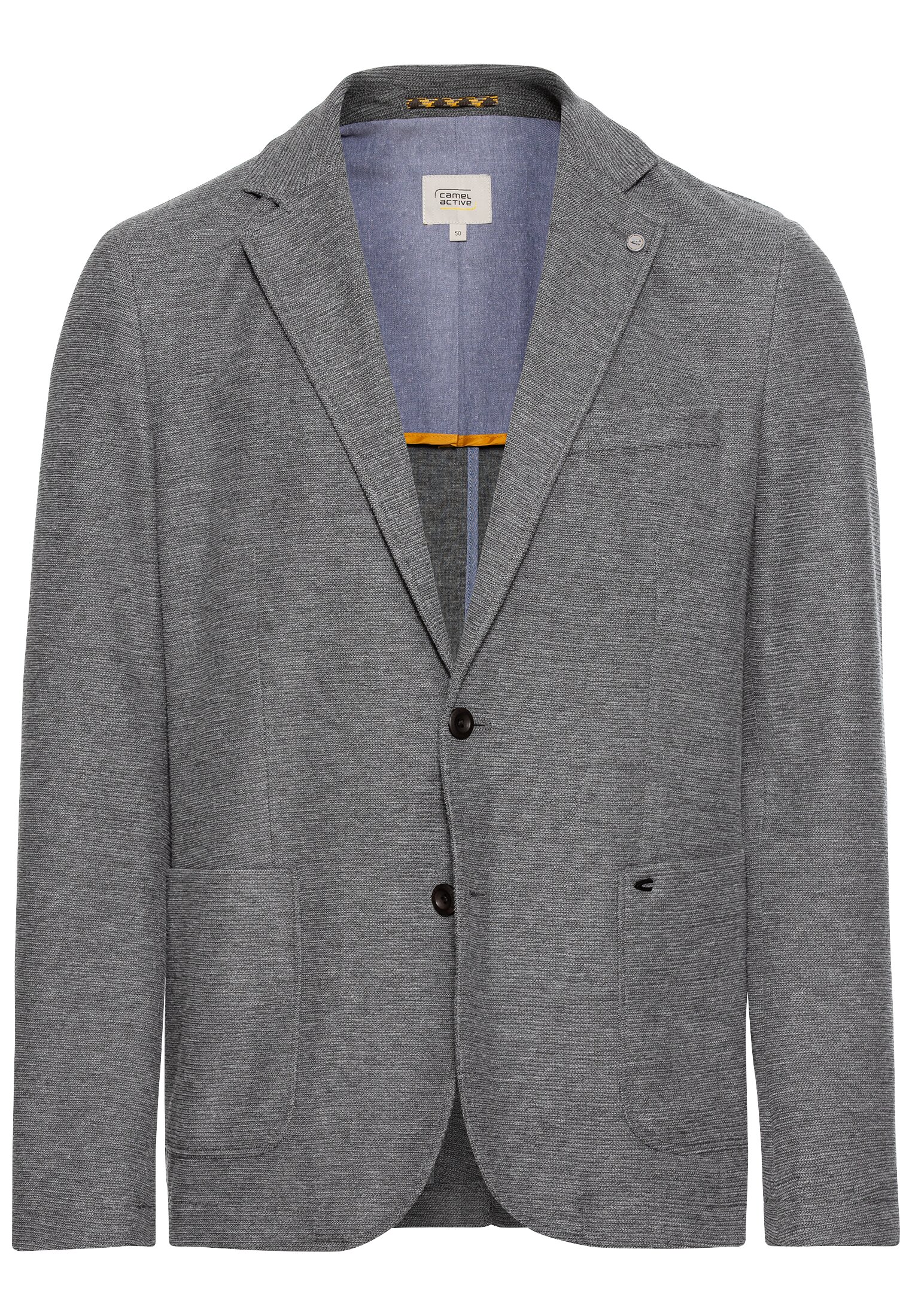 Jersey Sakko in melierter Optik