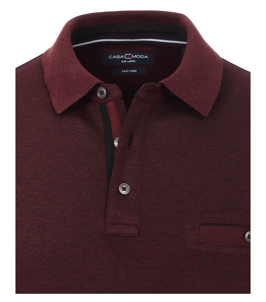 Polo-Shirt Langarm gestreift