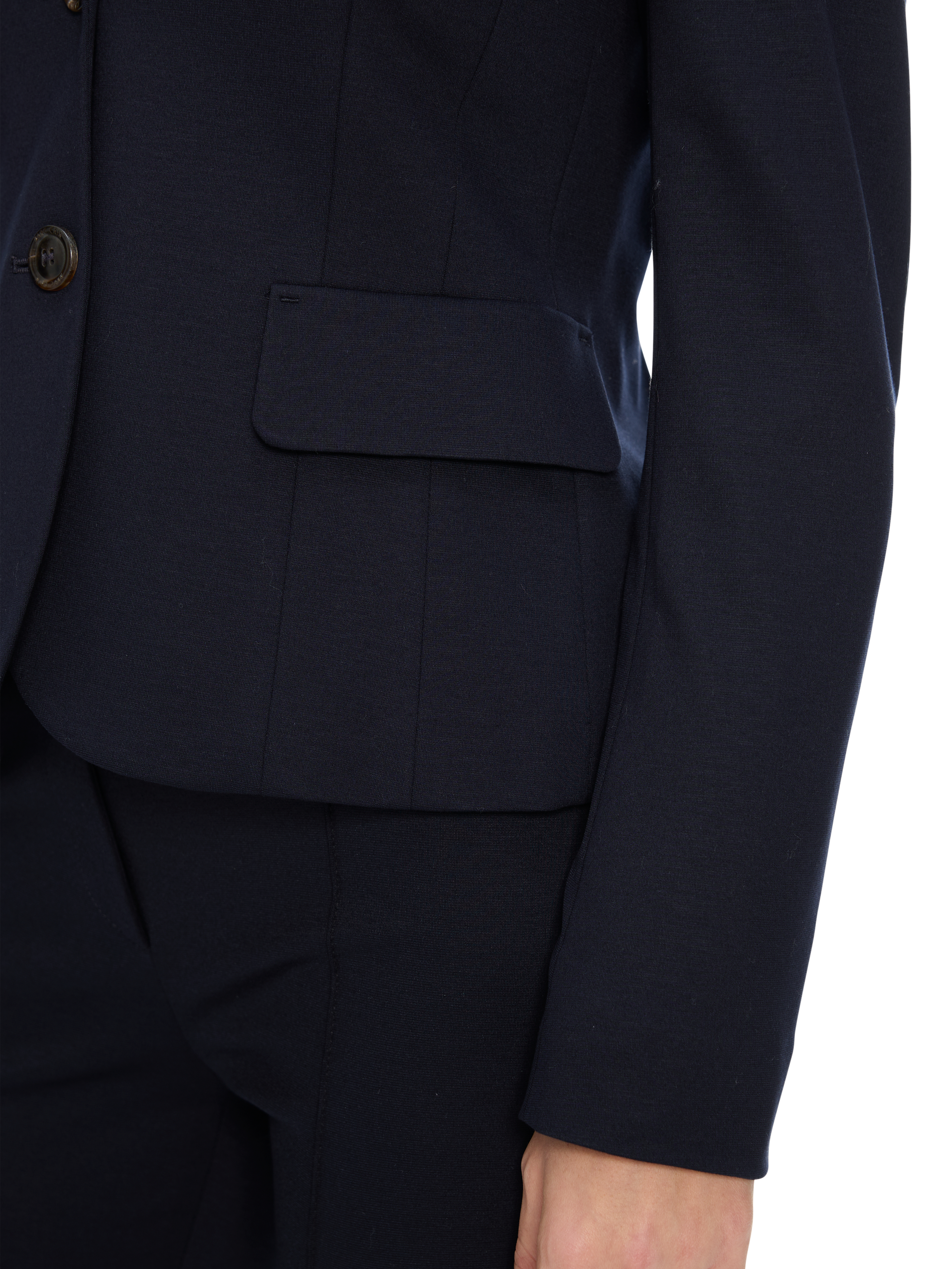 Leichter Blazer aus feinem Jersey