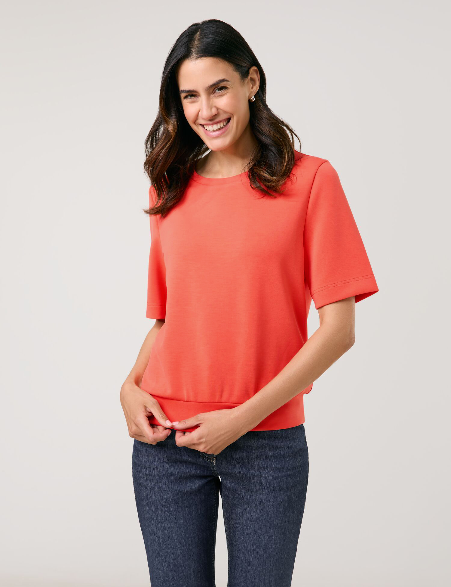 Softes Sweatshirt Sandy Washed