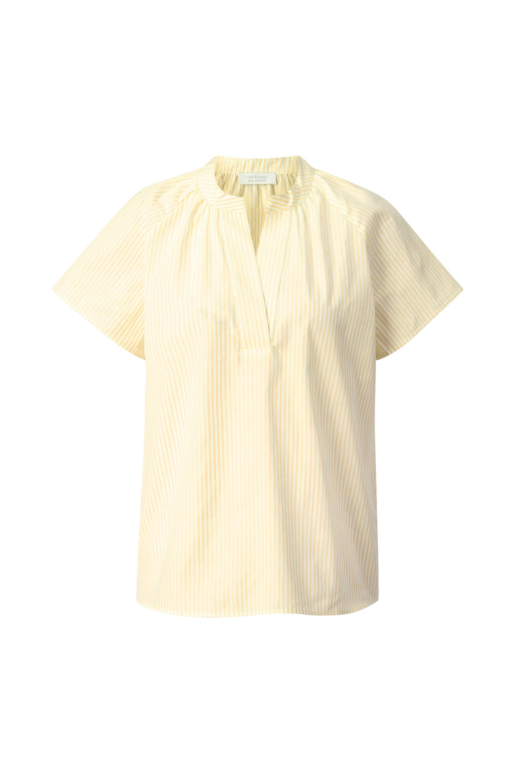 Cotton stripe blouse
