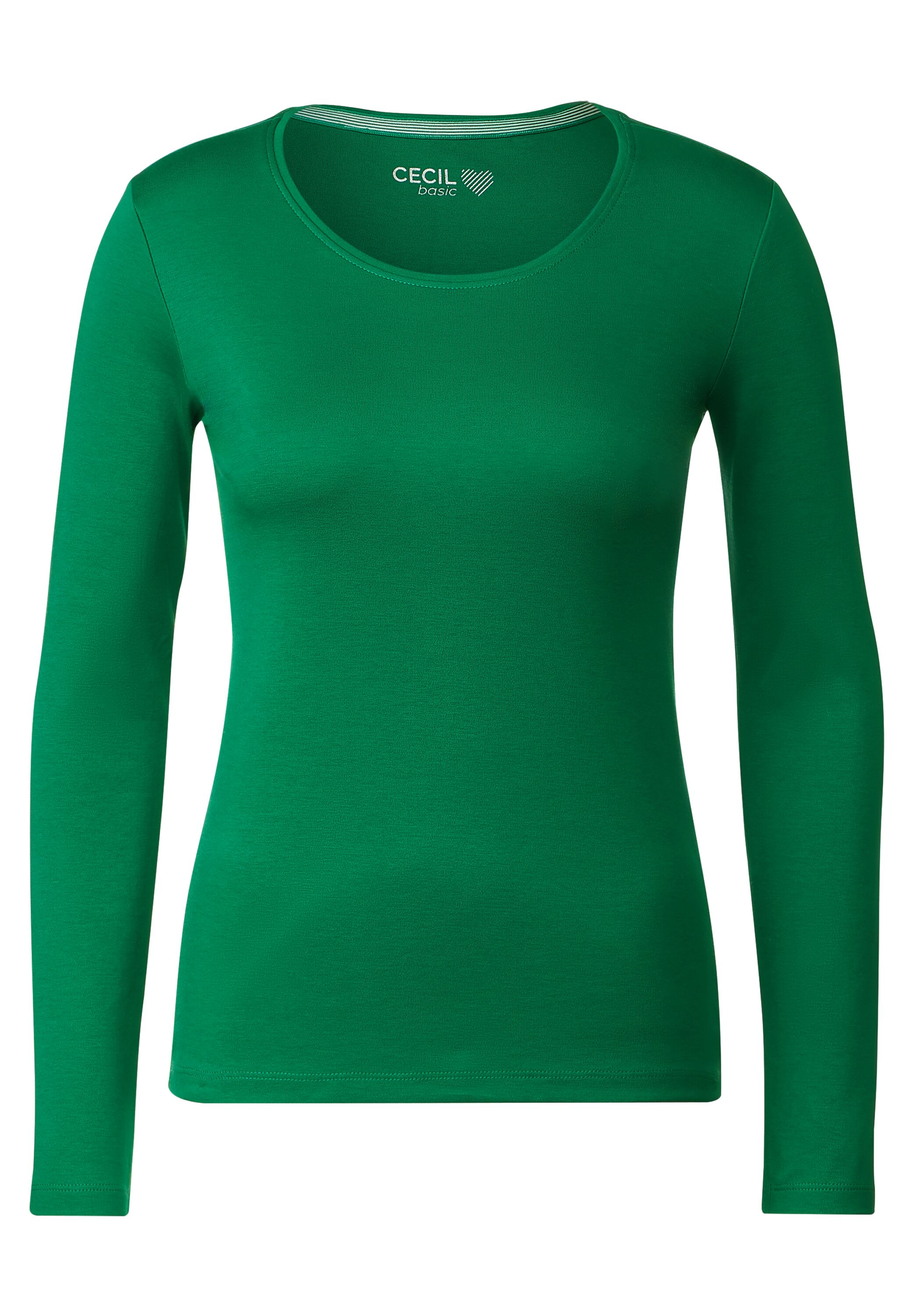 Basic Langarmshirt