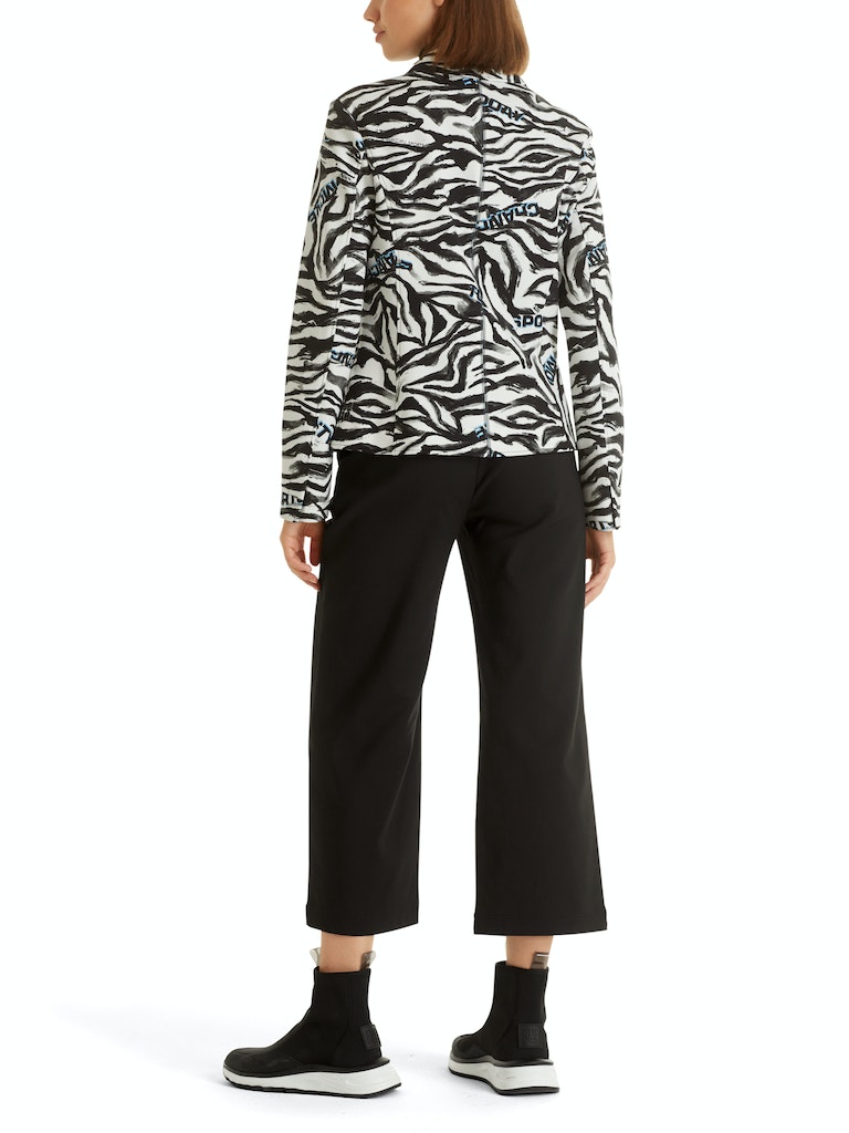 Blazer mit Zebramuster