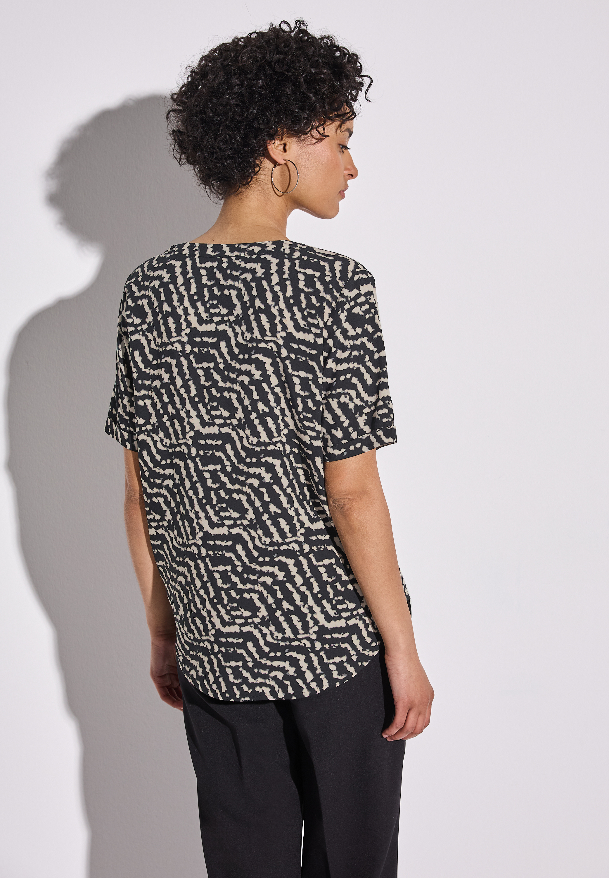 Bedruckte Bluse Bedruckte Bluse