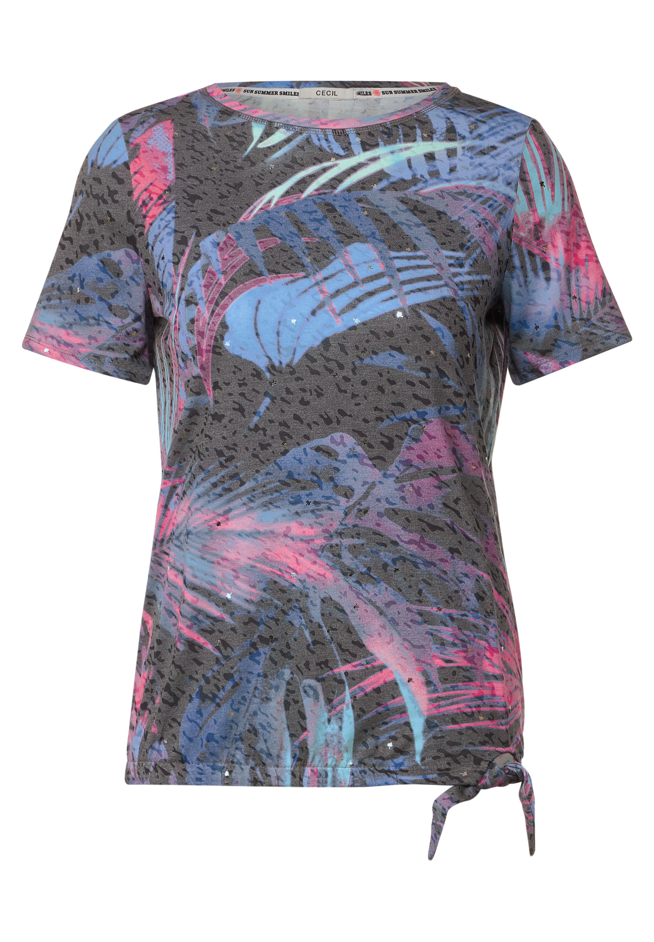Burn Out Print Shirt