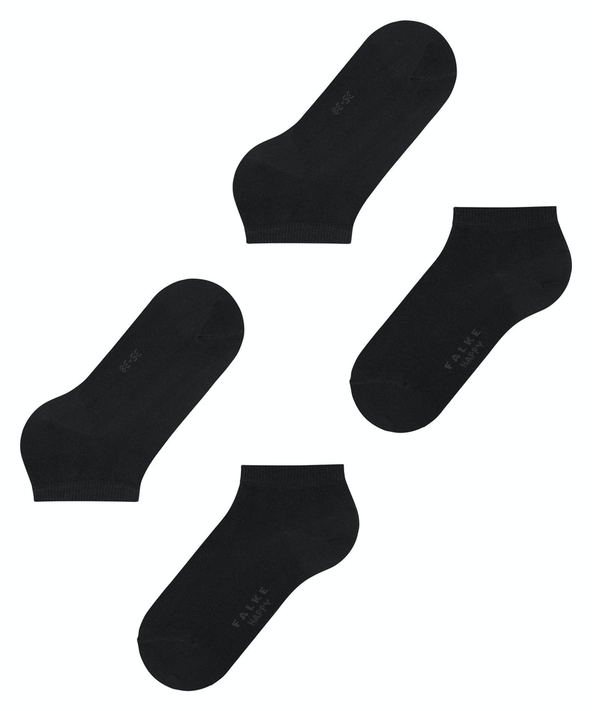 Sneakersocken Happy 2-Pack